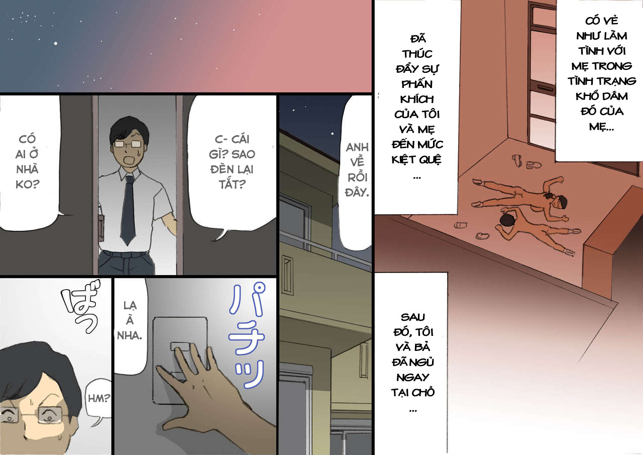 Đọc truyện hentai Làm tình với mẹ trong khi mẹ đang giận tôi. - Chap 3: end?