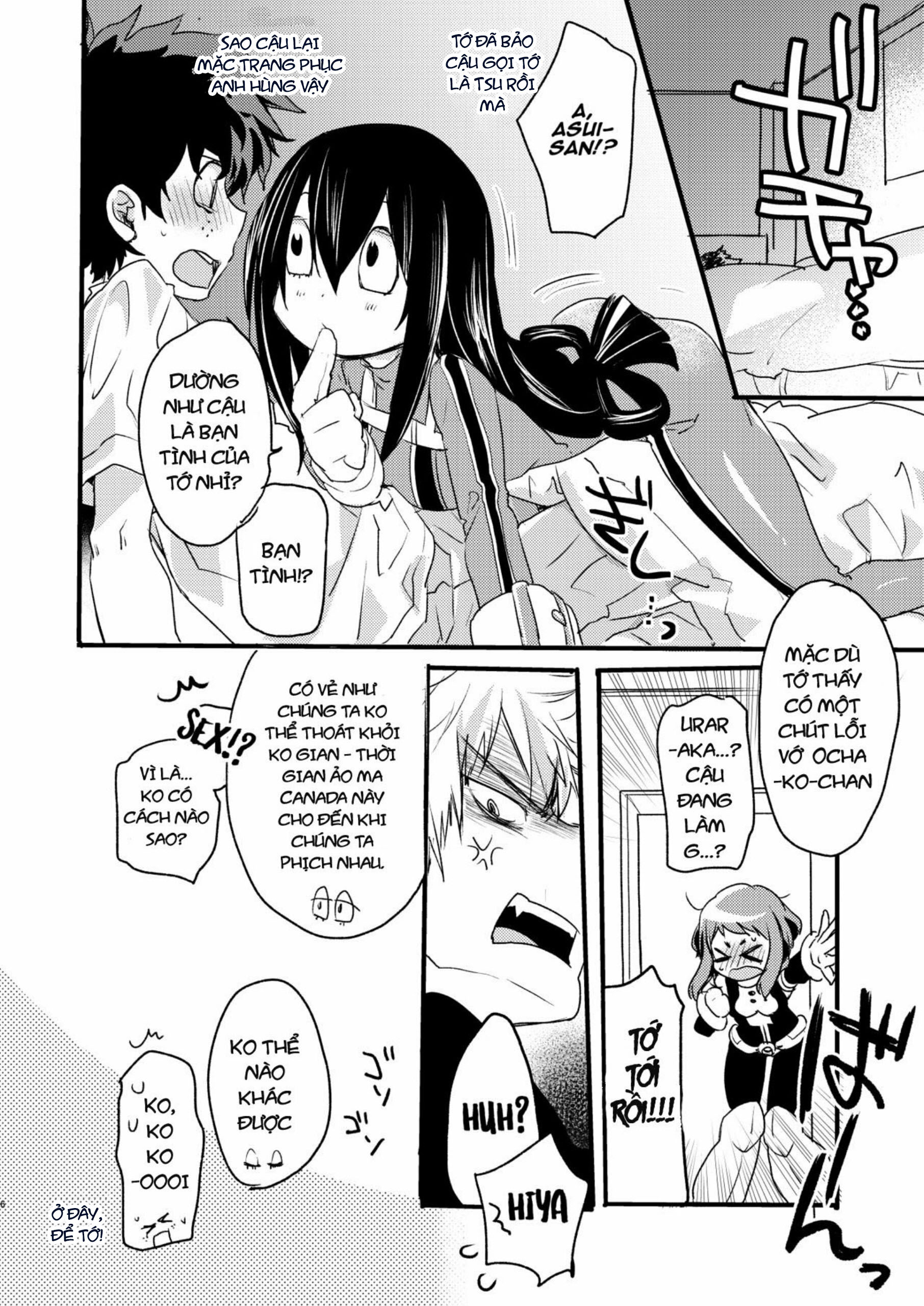 Đọc truyện hentai HeroAca Roulette! - Oneshot