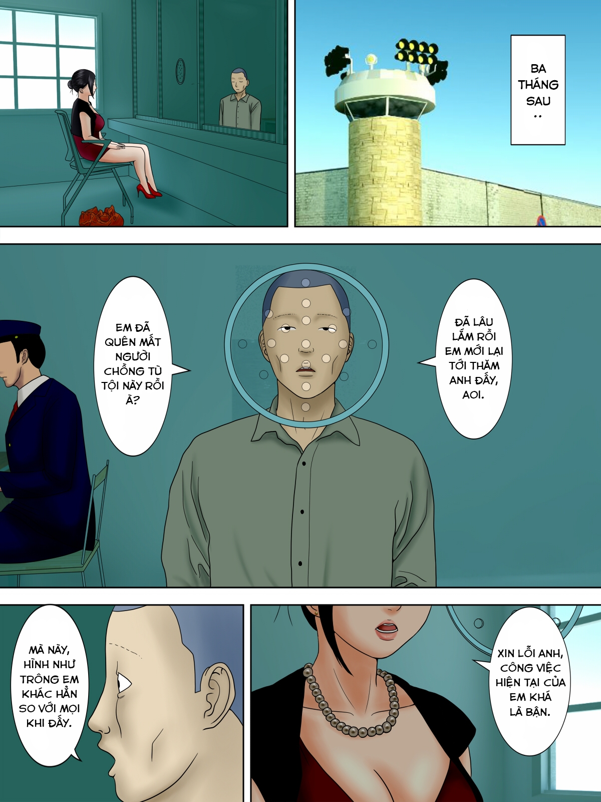 Đọc truyện hentai Otto Wa Gokuchuu, Ippou Tsuma Wa... Bangaihen～Bokudake No Fuuzokujou No Hazunanoni... - Chap 4