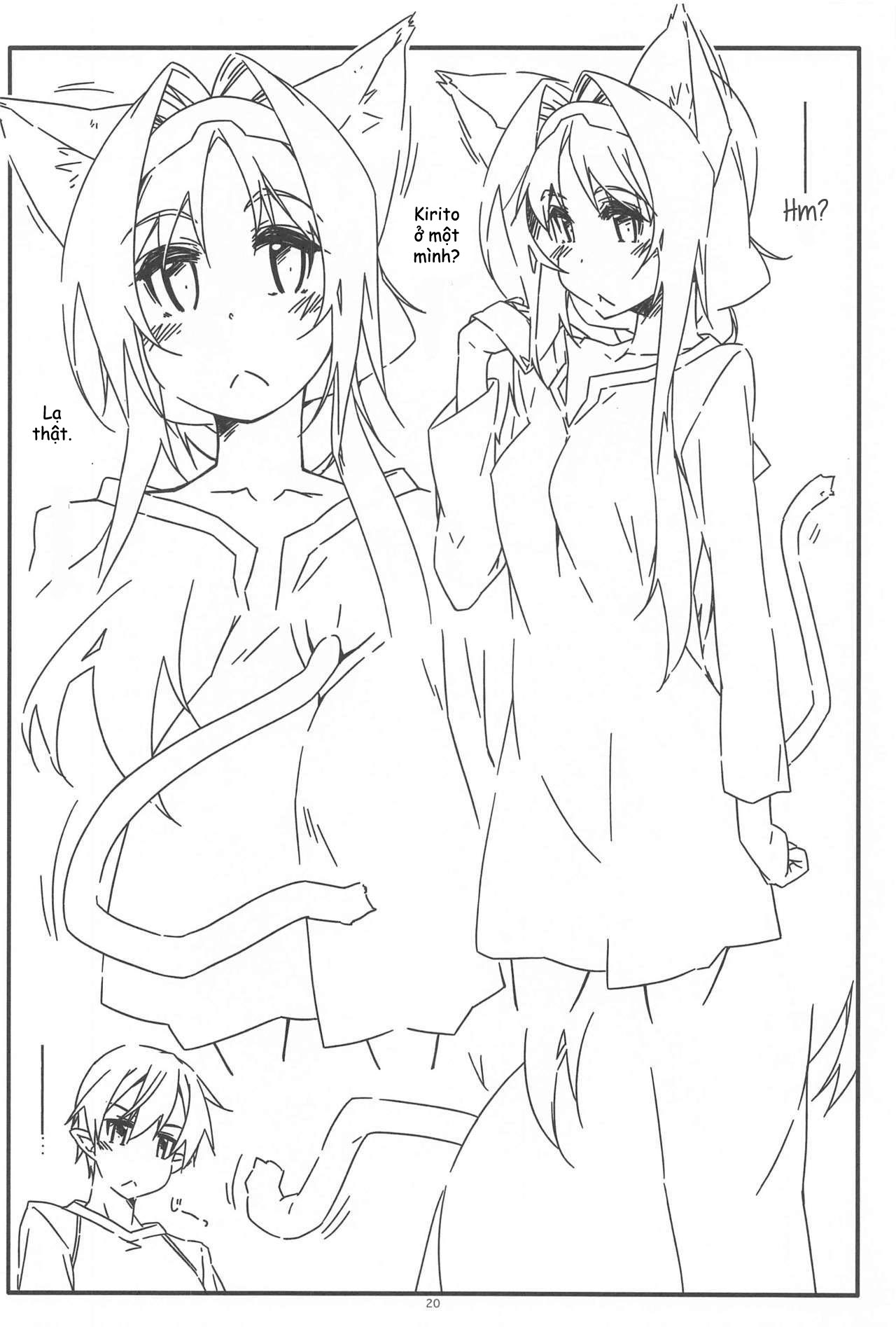 Đọc truyện hentai Alice no Naisho (Sword Art Online) - Oneshot