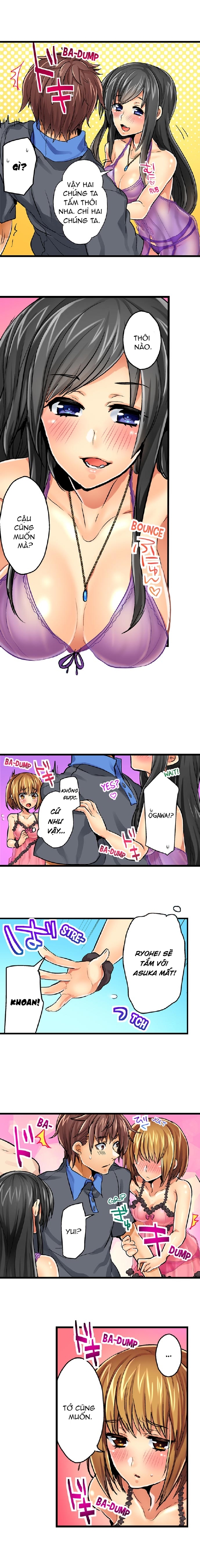 Đọc truyện hentai Tham gia buổi tiệc ngủ của những cô gái - Chap 2: Tắm chung...
