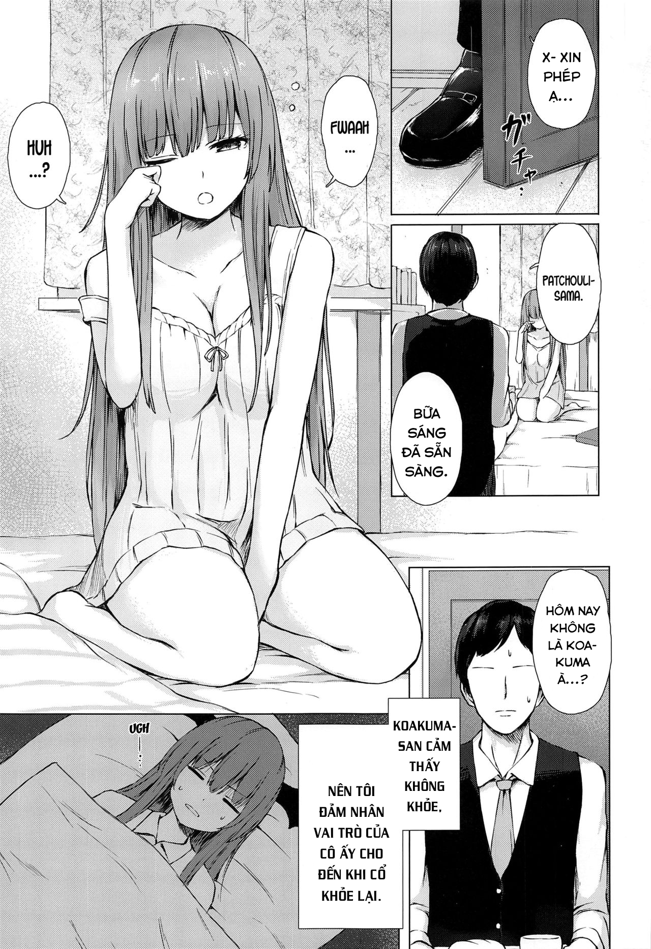 Đọc truyện hentai Patchouli Knowledge Kaihatsu Kiroku (Touhou Project) - Oneshot
