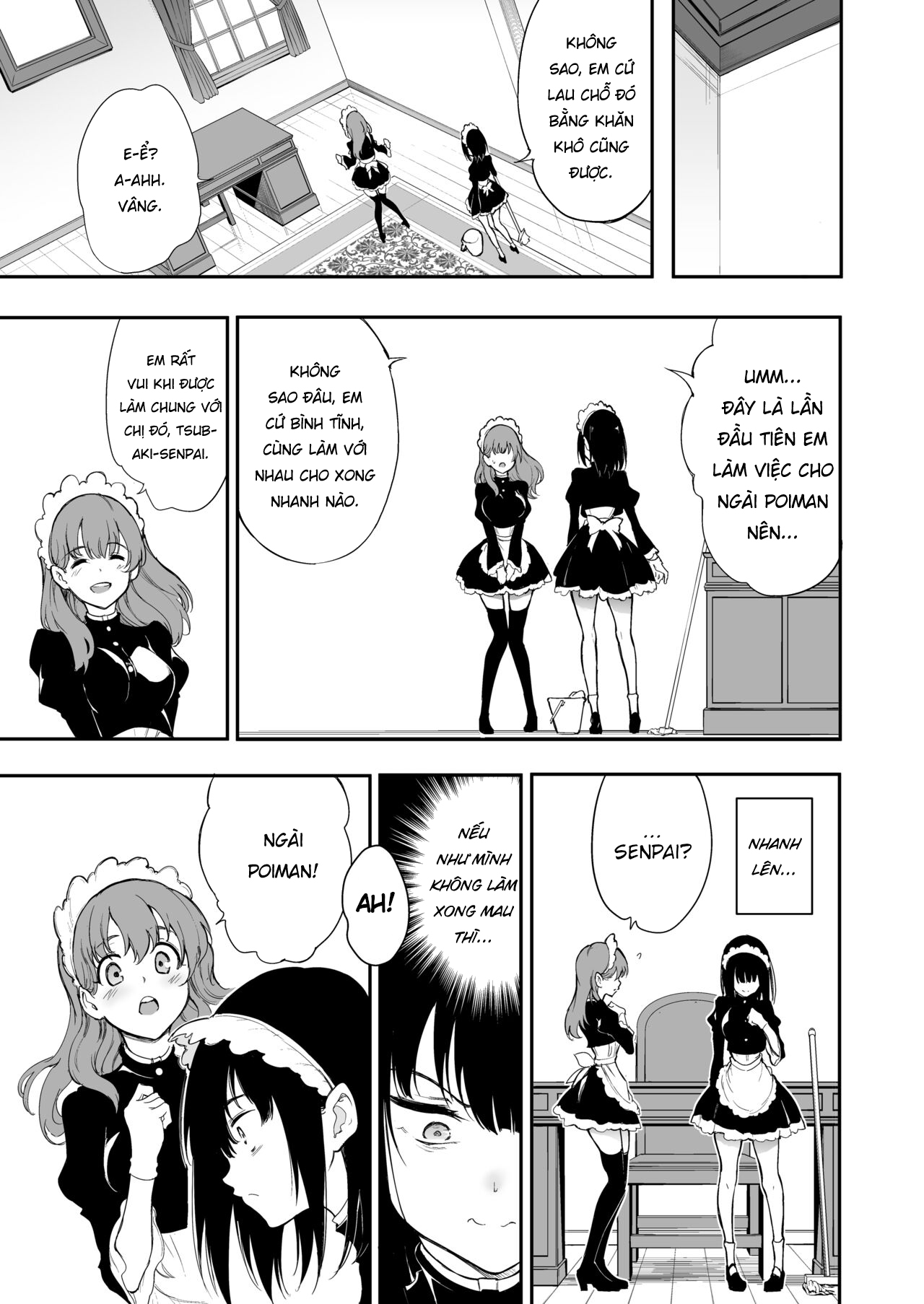 Đọc truyện hentai Maid Kyouiku - Chap 3
