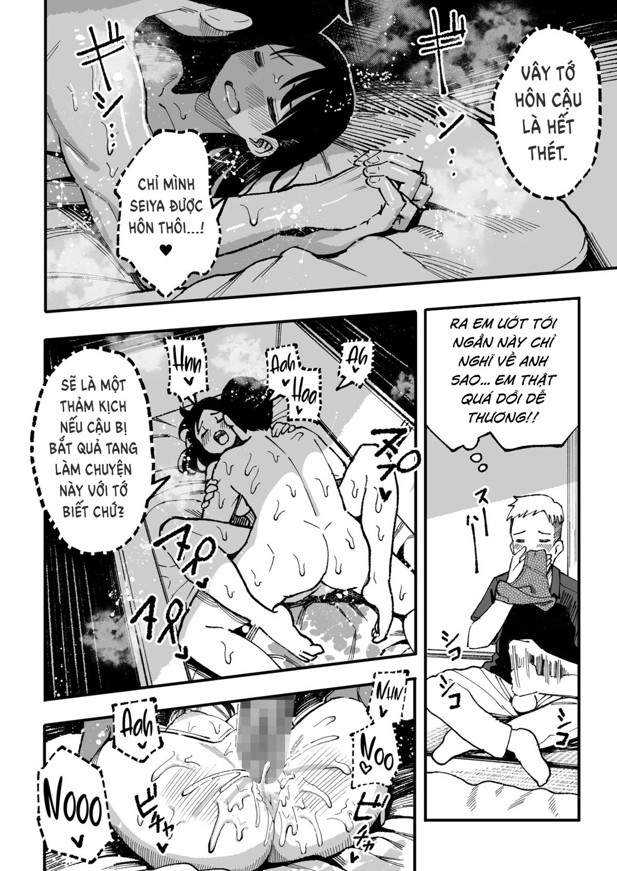 Đọc truyện hentai Tháng 8, 10 Năm Sau, Với Cậu. - Chap 4 - END