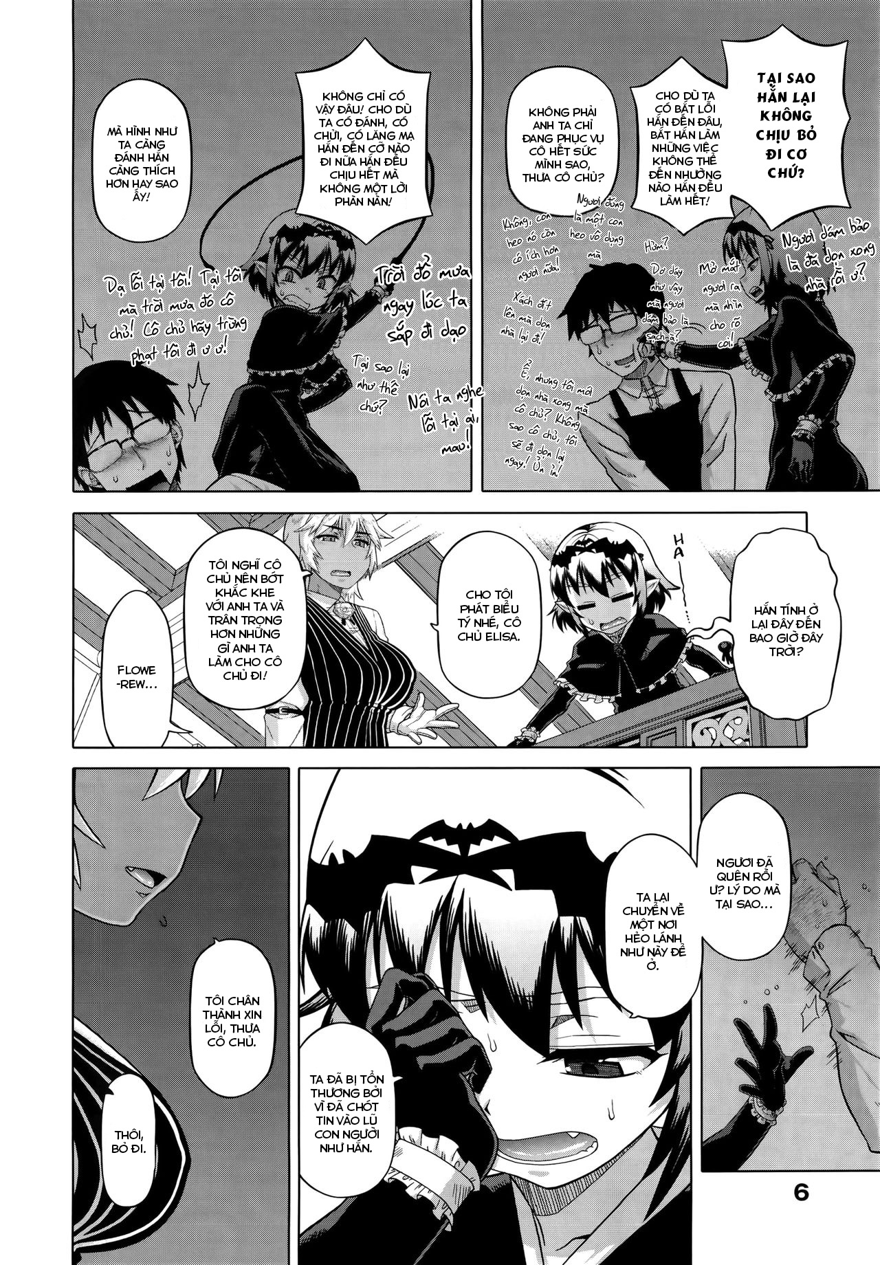 Đọc truyện hentai Elisa-sama Goyoujin!! - Chap 1