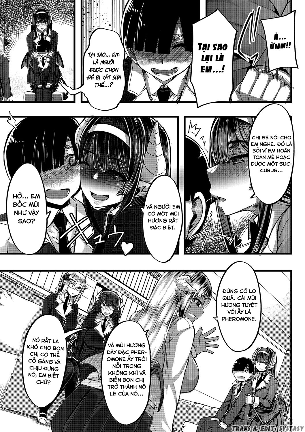 Đọc truyện hentai Succubus Sakusei-bu - Chap 1