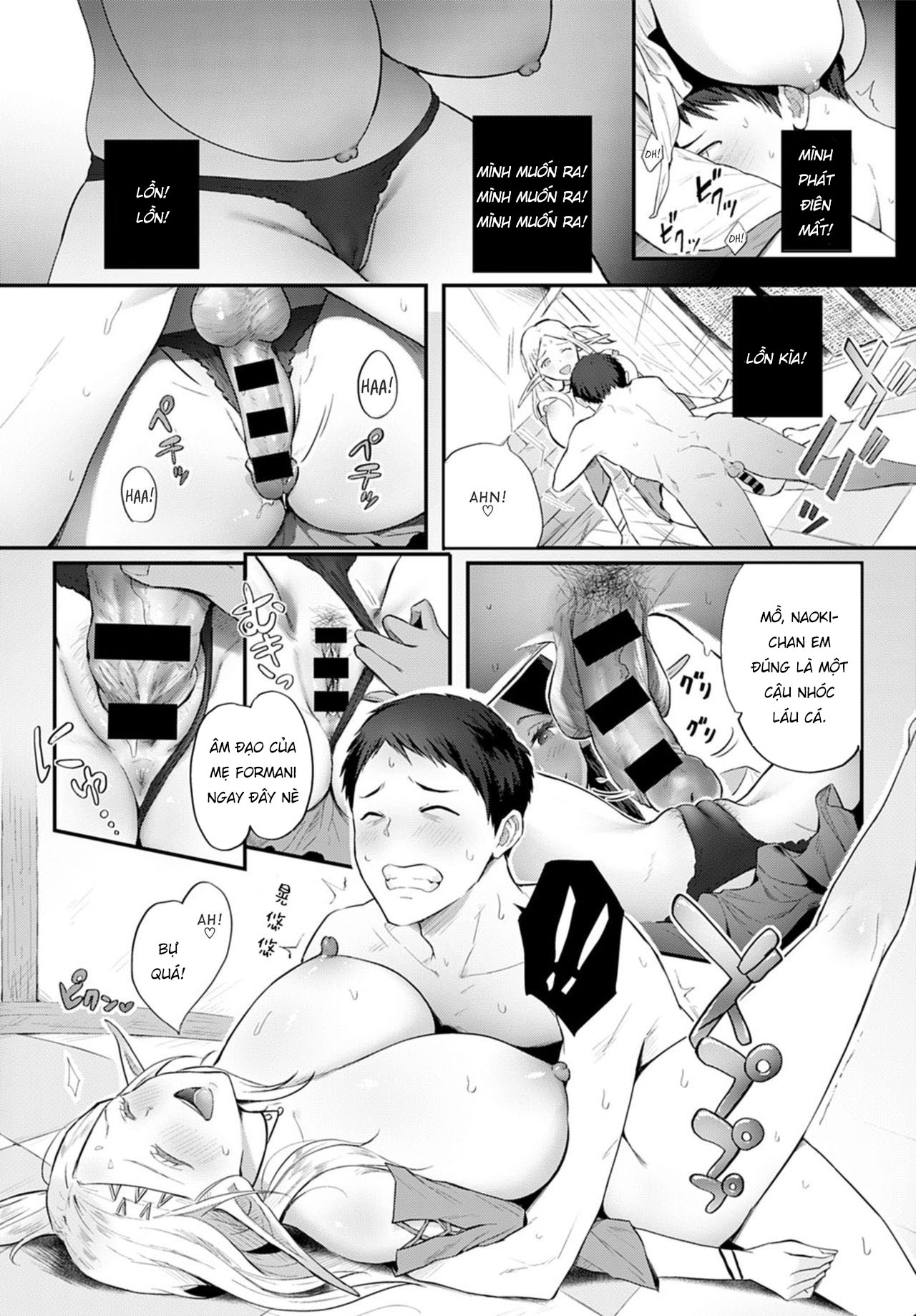 Đọc truyện hentai Công ơn giải toả căng thẳng của hai chị Elf - Oneshot