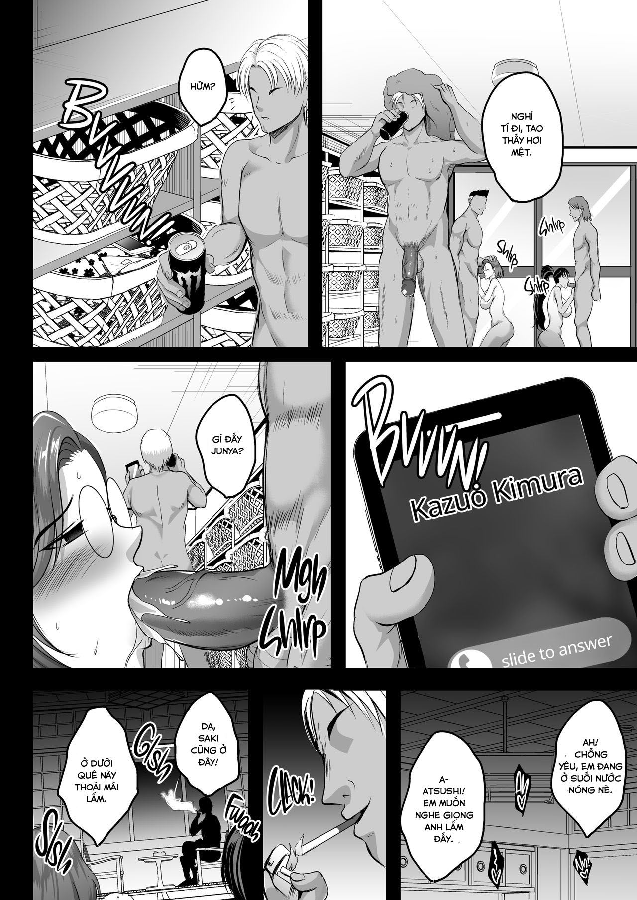 Đọc truyện hentai 2 mẹ con nhậu xíu xiu mà bị đụ đùng đùng - Chap 3 - gọi điện cho chồng với ny nói khùng khùng trong lúc bị đụ