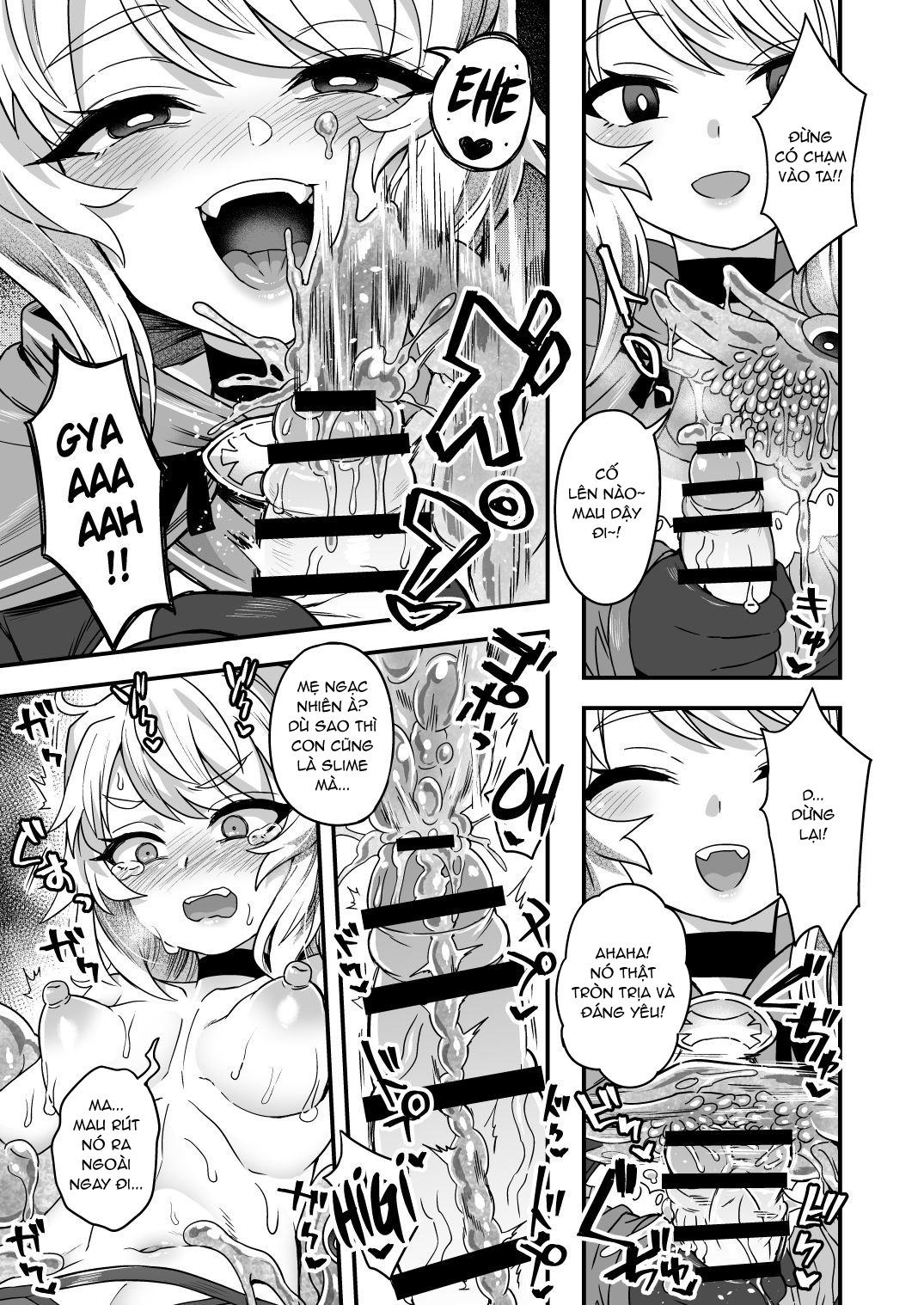 Đọc truyện hentai Chuyển sinh vởi Cheat Skill, tôi trở thành mẹ của Slime - Chap 1-2