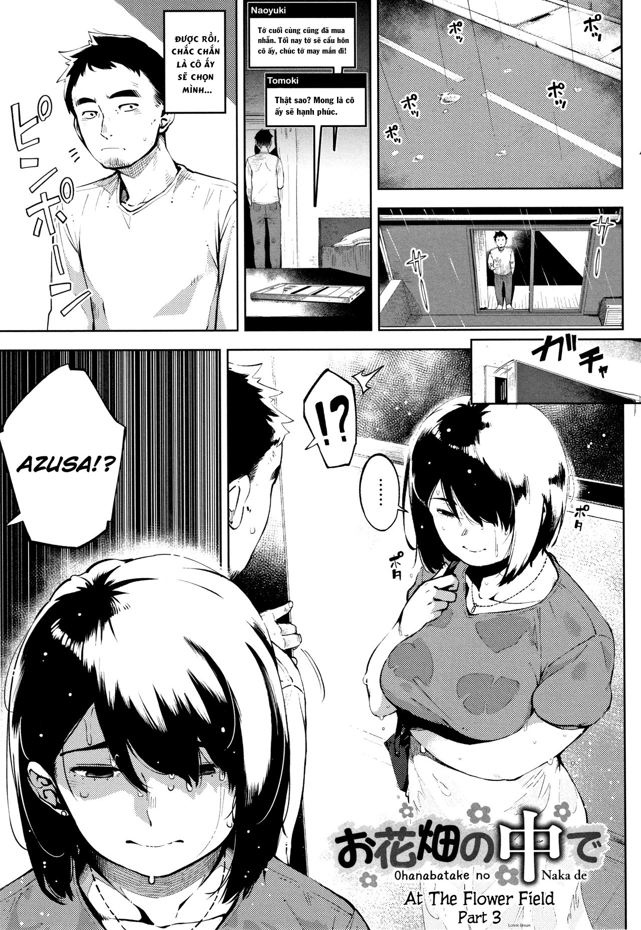 Đọc truyện hentai Ohanabatake no Naka de - Chap 3 end