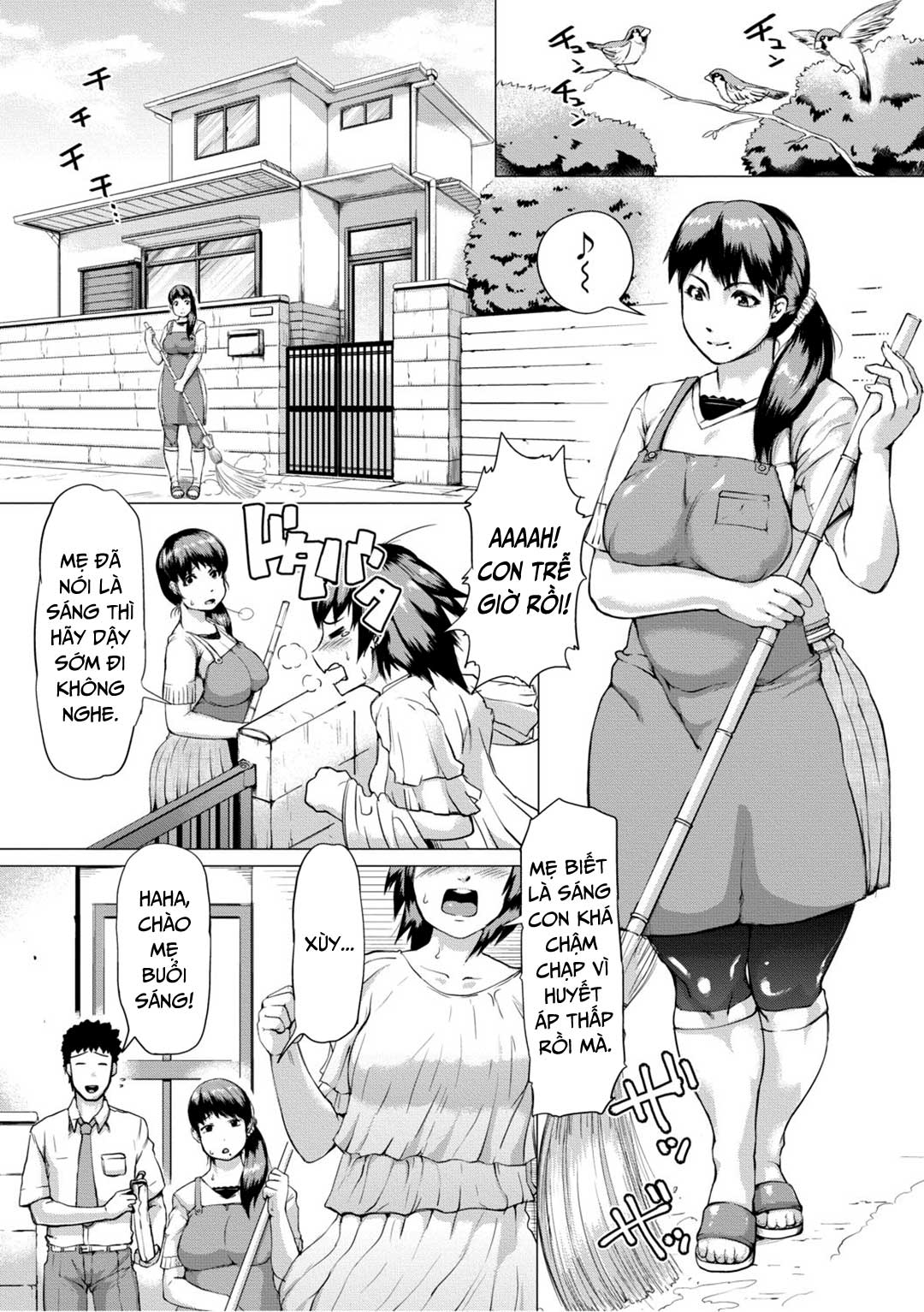 Đọc truyện hentai Cho đến khi mẹ vợ có thai - Chap 1