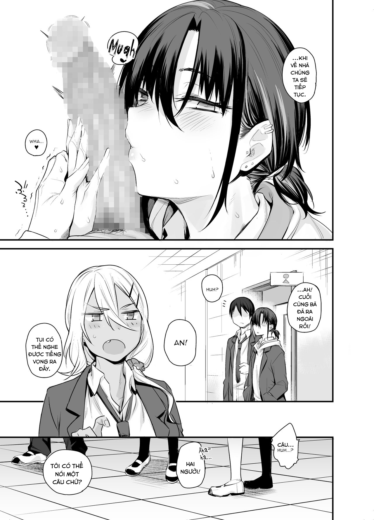 Đọc truyện hentai Boku no Ie ga Class no Furyou Musume ni Iribitararete iru Ken. - Chap 2.1