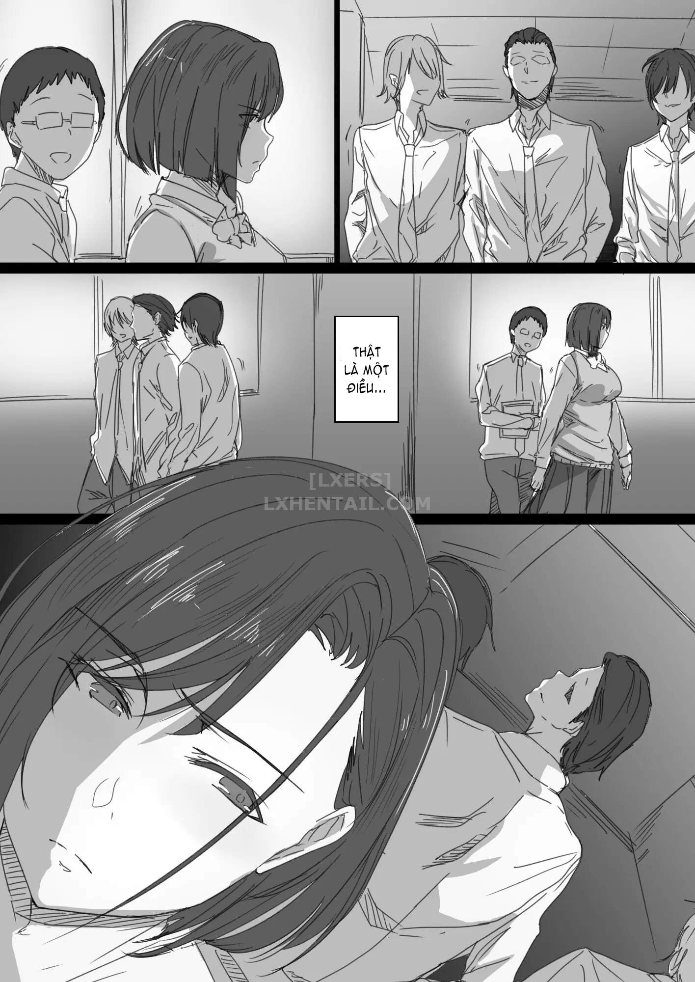 Đọc truyện hentai Kouman Tsuma ga Netorarete - Oneshot