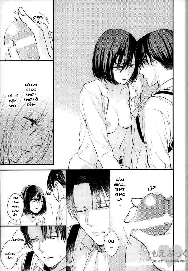 Đọc truyện hentai Chẳng thể đợi chờ (Shingeki no Kyojin) - Oneshot