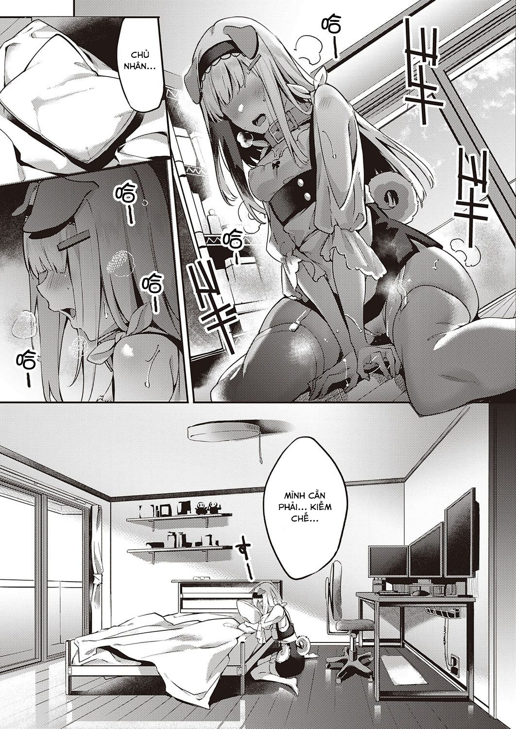 Đọc truyện hentai Hatsujou Koinu Akane-chan - Oneshot