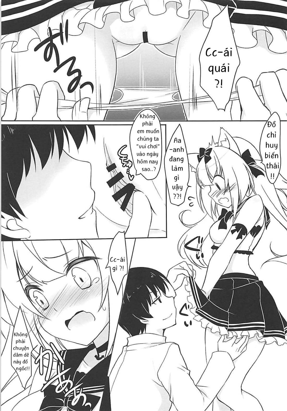 Đọc truyện hentai Yukikaze to Asobou (Azur Lane) - Oneshot