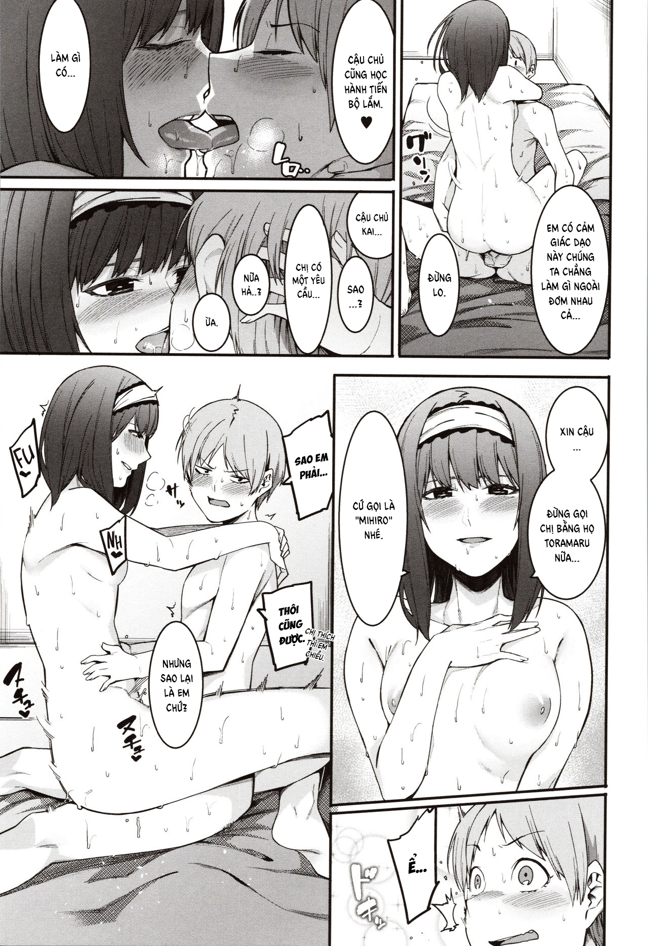 Đọc truyện hentai Mizuha ni Oshioki! - Chap 6