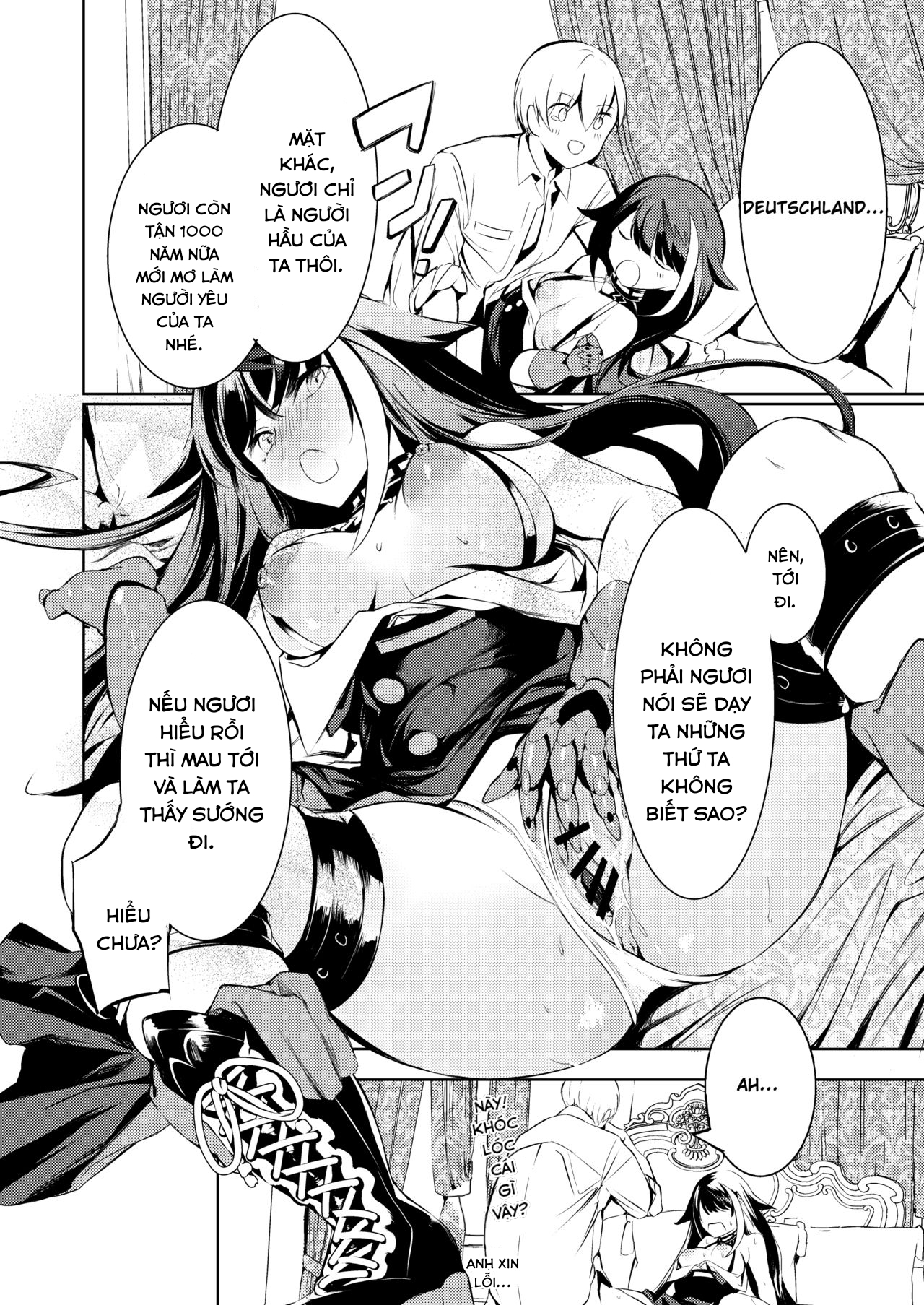 Đọc truyện hentai Kono Deutschland o kimochi yoku sasenasai!! - Oneshot