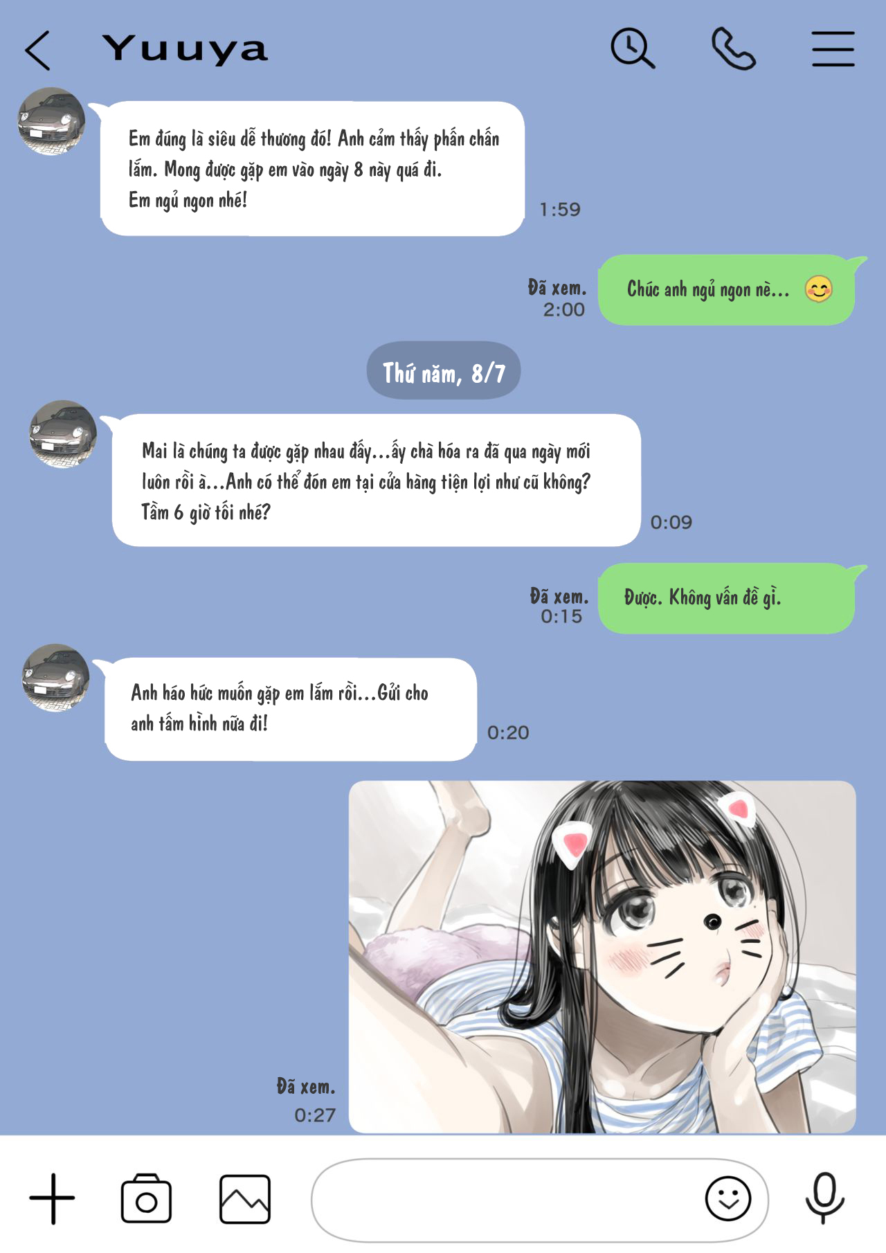 Đọc truyện hentai Xem trộm điện thoại bạn gái - Phần 2