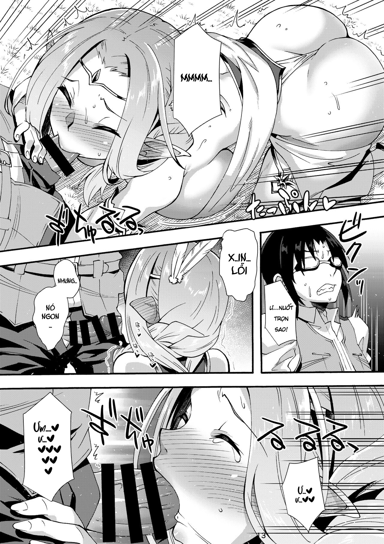 Đọc truyện hentai Sukebe Elf Tanbouki 3 - Oneshot