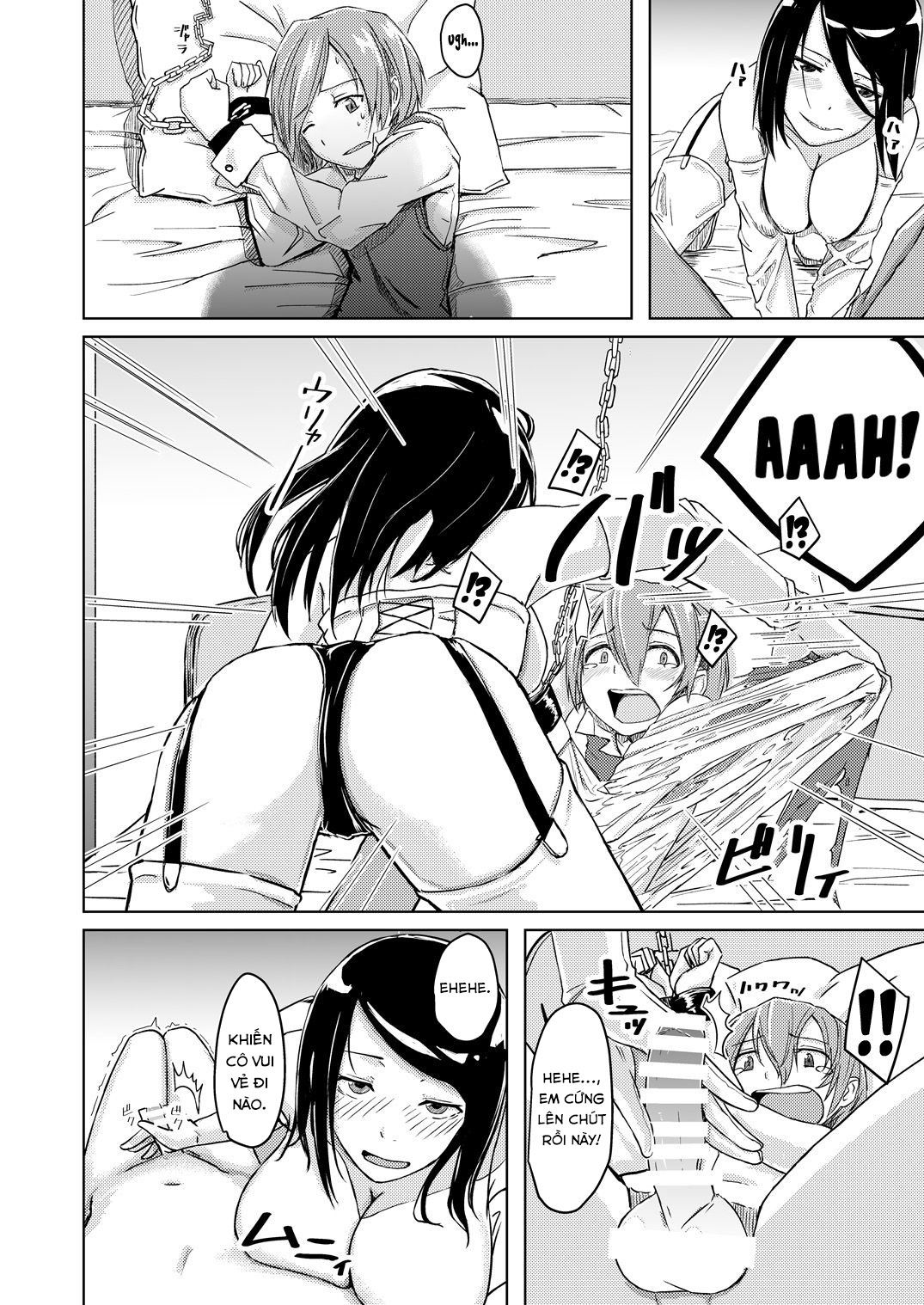 Đọc truyện hentai Restrained and Raped by my Cram School Teacher - Oneshot