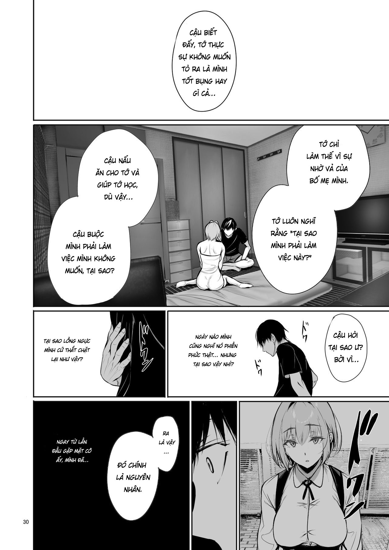 Đọc truyện hentai Homestay-chu no Doitsu Musume ga Issho ni Furo ni Haitte Kuru Wake - Oneshot