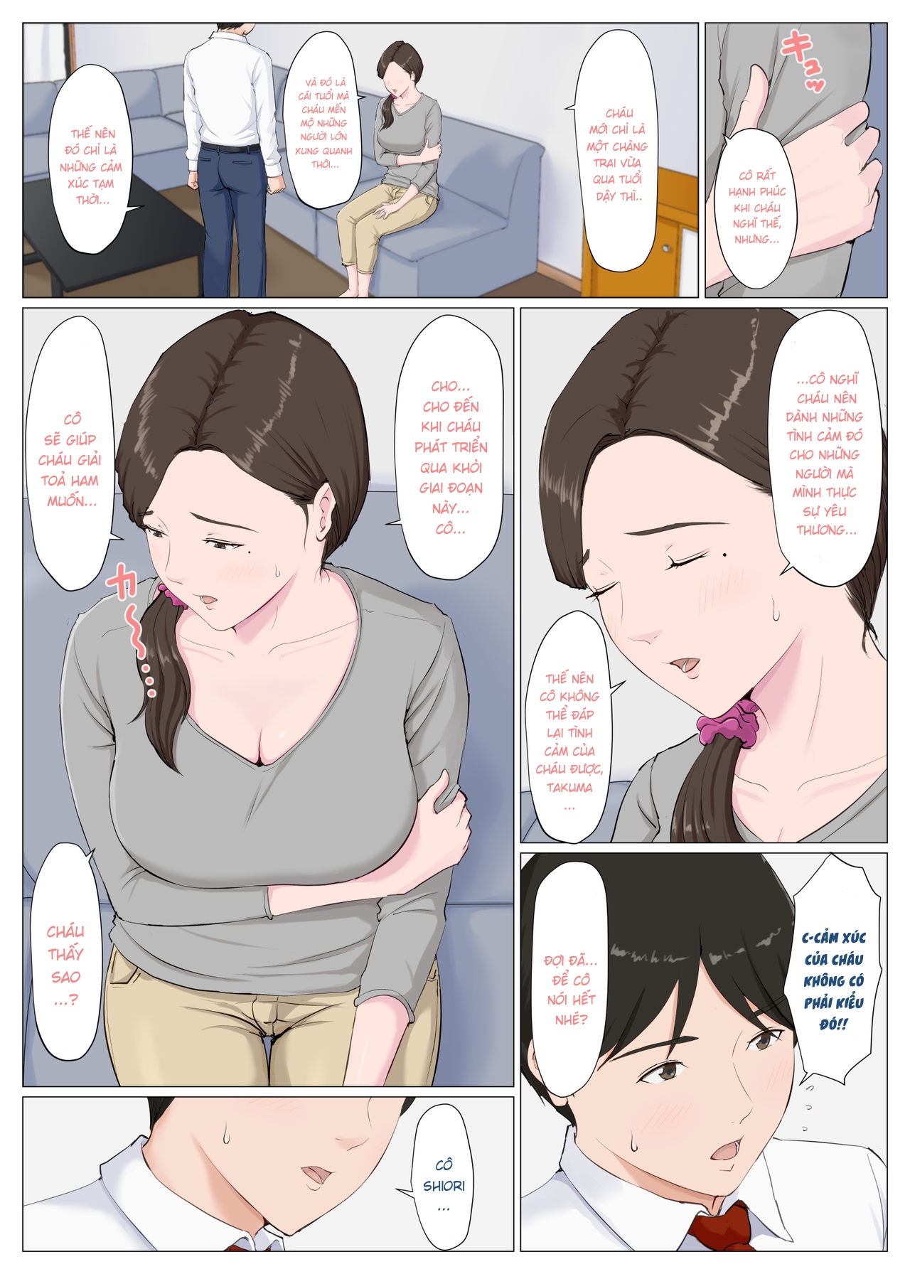 Đọc truyện hentai Người phụ nữ giống mẹ tôi - Chap 1.2