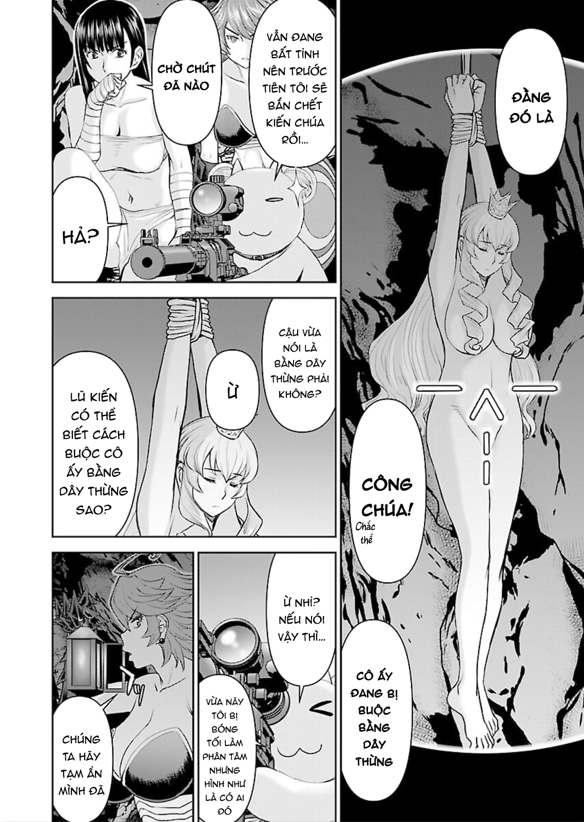 Đọc truyện hentai Xạ thủ mềm mại của Nữ chiến binh - Chap 10