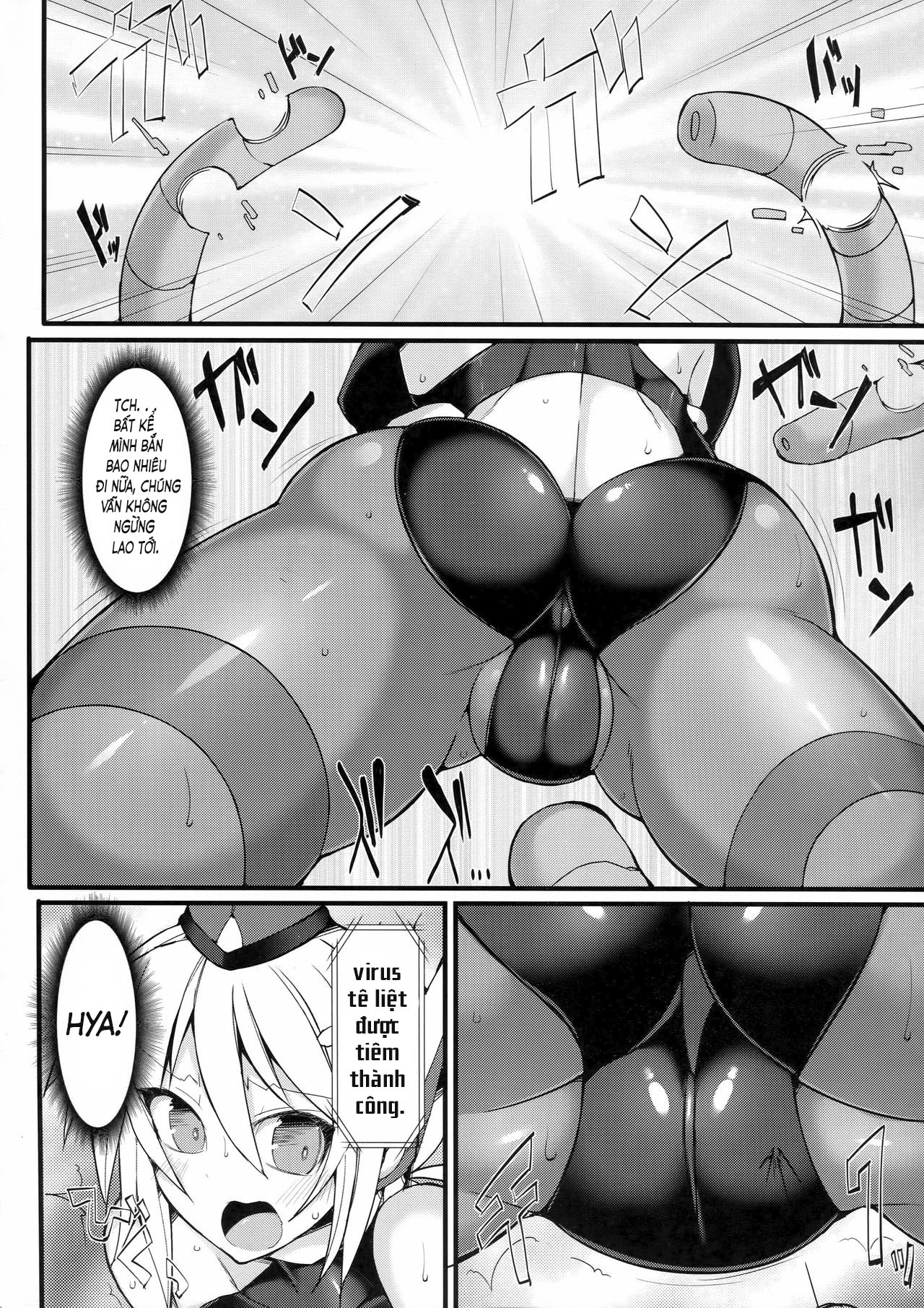 Đọc truyện hentai Cyber Police Rin - Subepichi KuroSto Fukei Ahegao Kairaku Sennou - Oneshot