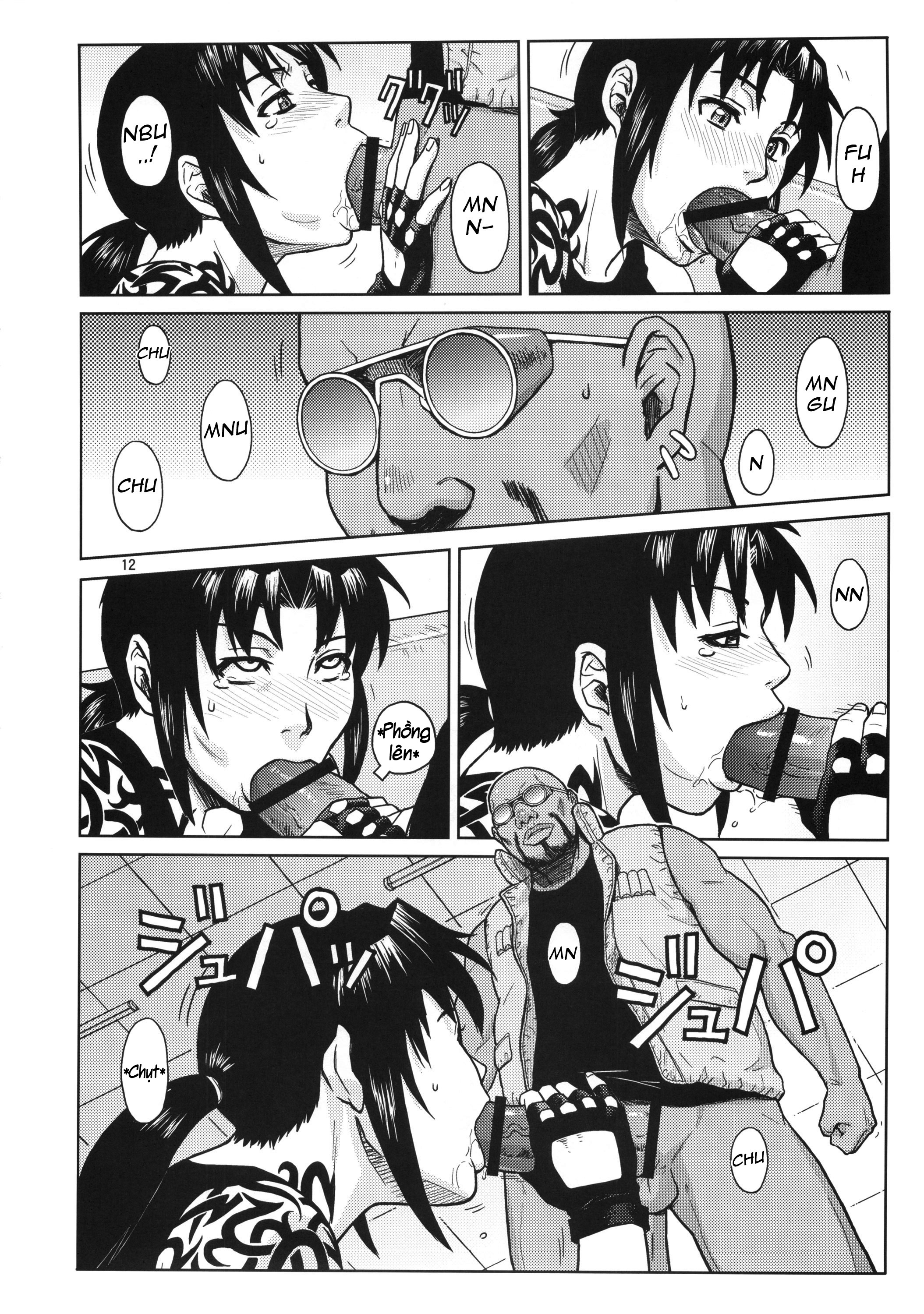 Đọc truyện hentai SUPER BIG SIZE! (BLACK LAGOON) - Oneshot