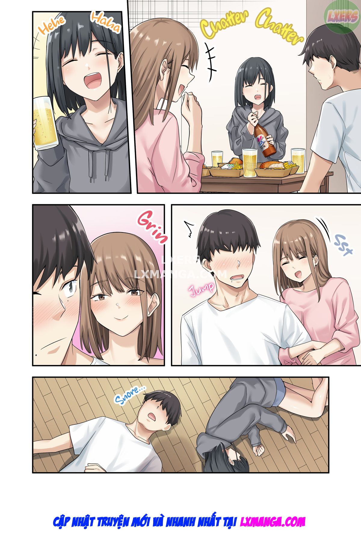 Đọc truyện hentai I Spent the Whole Time Fucking My Girlfriend's Friend While She Went on a Trip - Chap 2