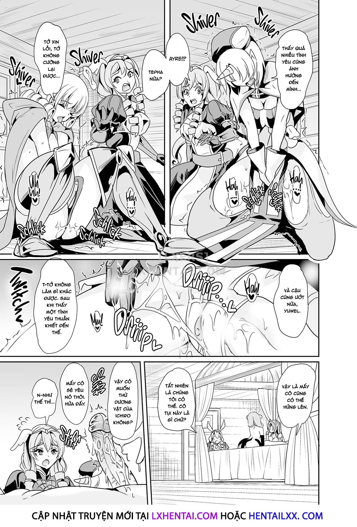 Đọc truyện hentai My Harem in Another World Collection - Chap 9 - Defeated by Dick, Fucking for Justice