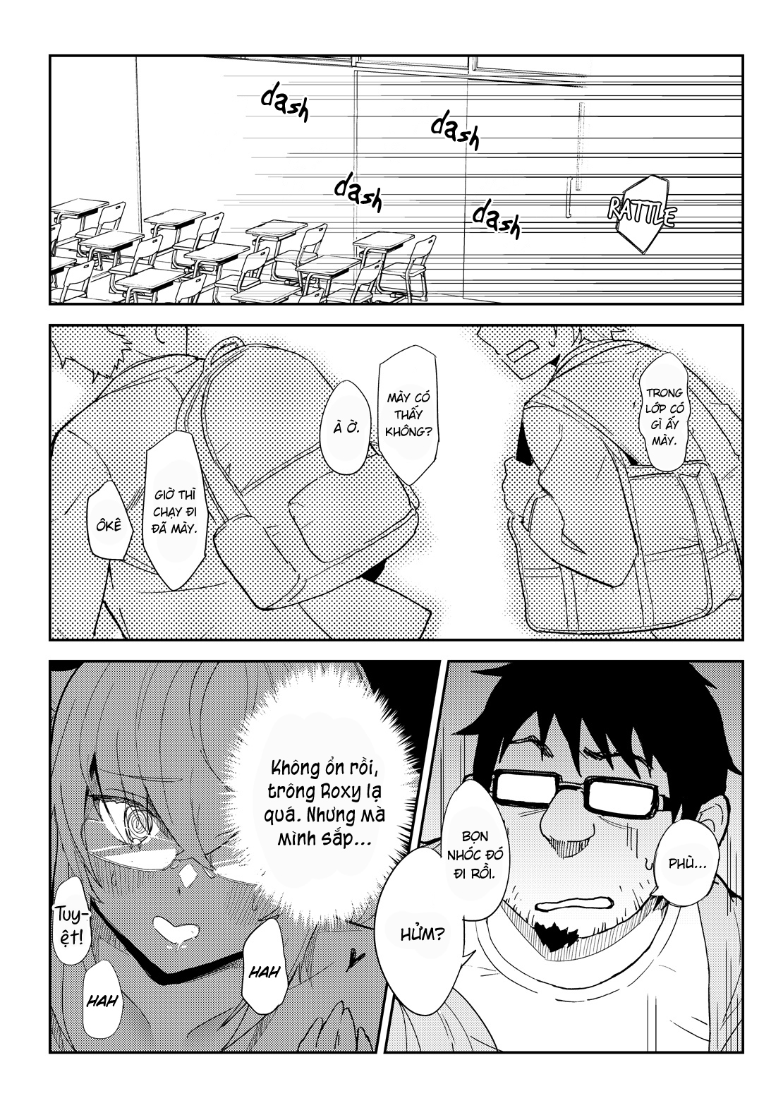 Đọc truyện hentai Tiết học ma pháp thủy vương cấp cùng Roxy-sensei - Oneshot
