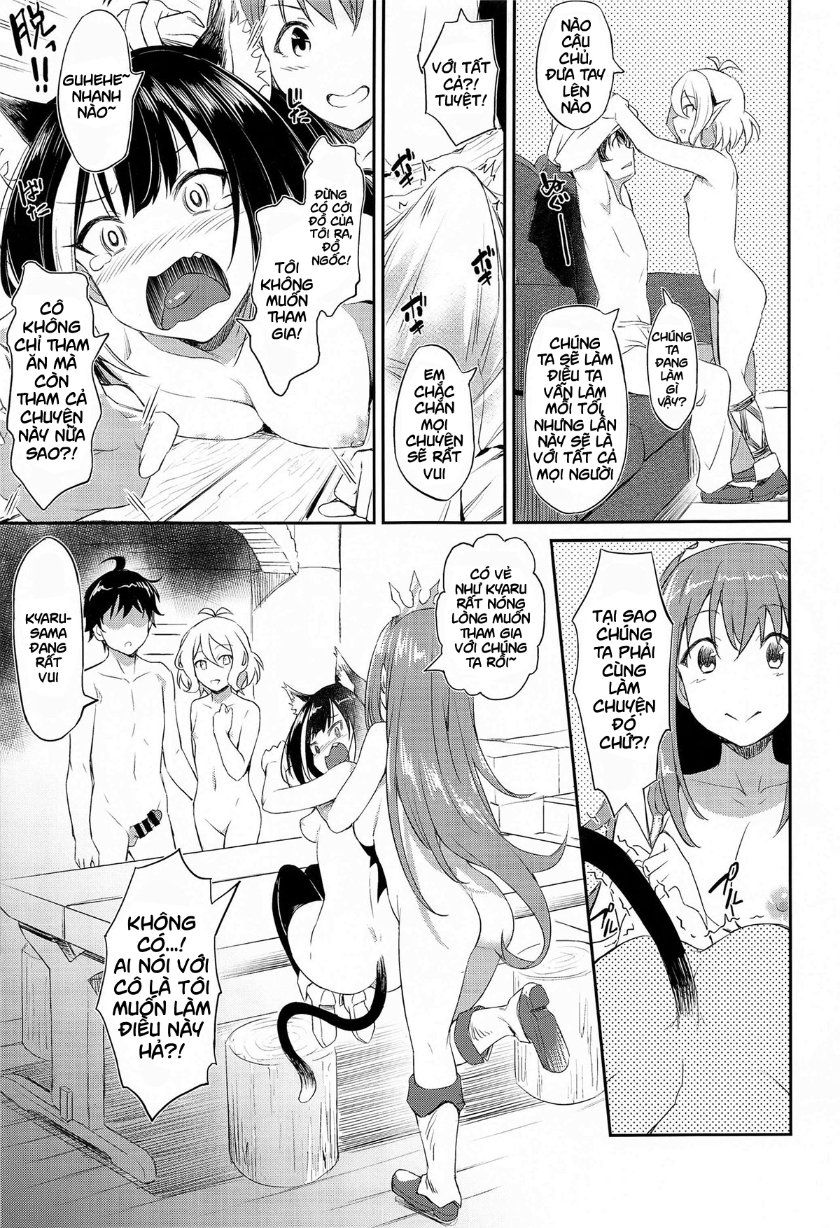 Đọc truyện hentai Nakayoshi Bishokuden - Oneshot