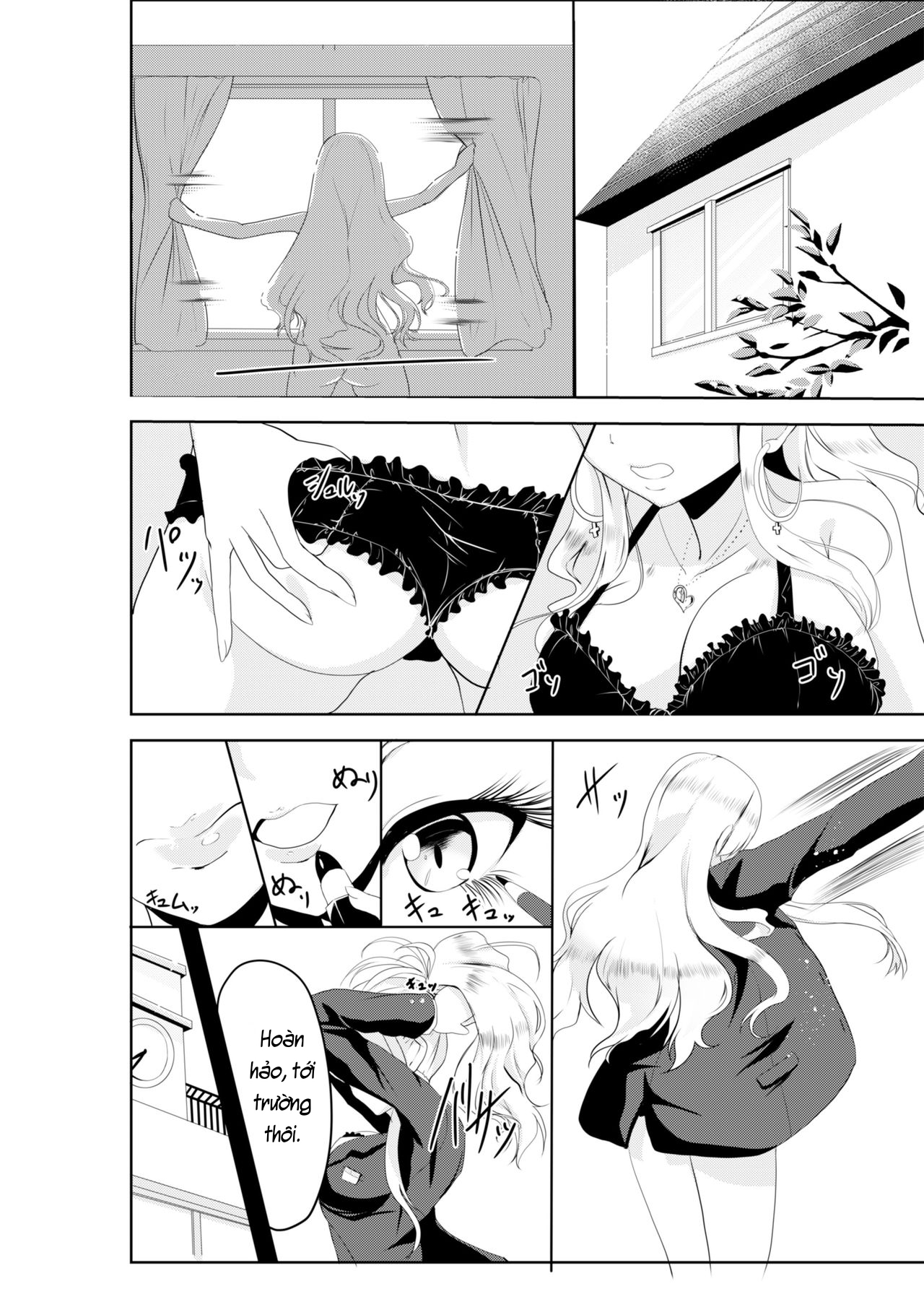 Đọc truyện hentai Gal-iro ni Somaru - Chap 3: Sa đọa.