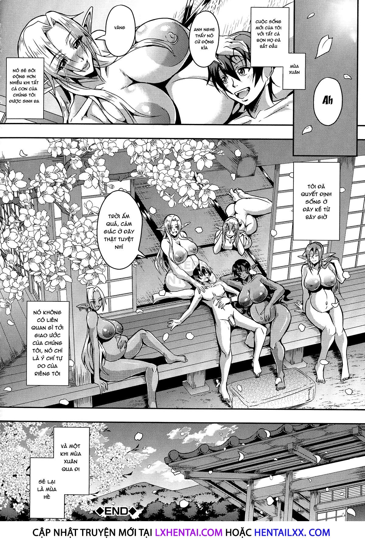 Đọc truyện hentai Elf Harem Story - Chap 1