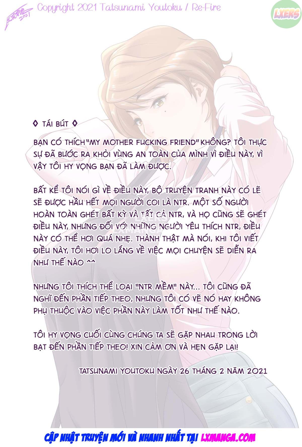 Đọc truyện hentai Vì mẹ tôi trở thành người yêu của bạn tôi - Chap 1
