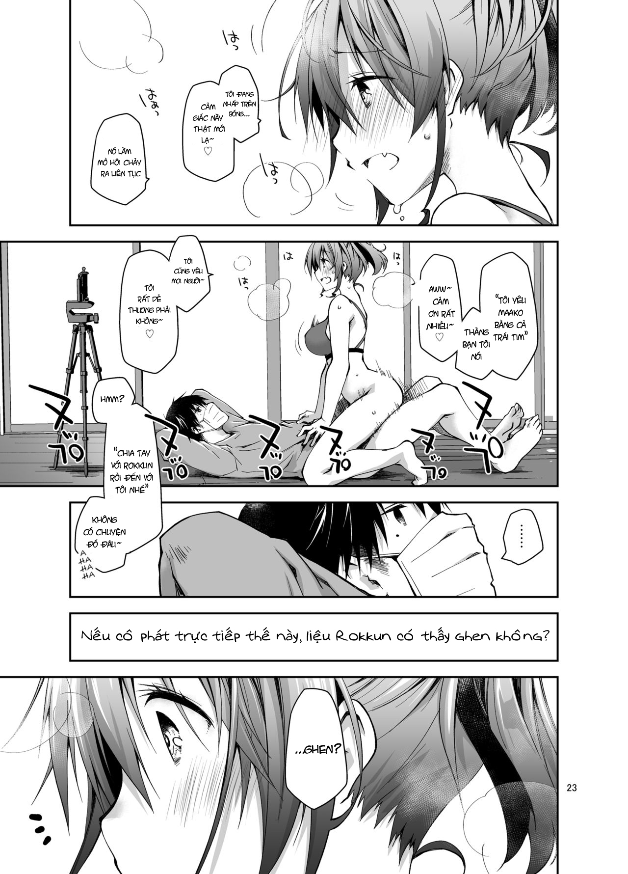 Đọc truyện hentai Nama de Haishin Yattemasu - Chap 2