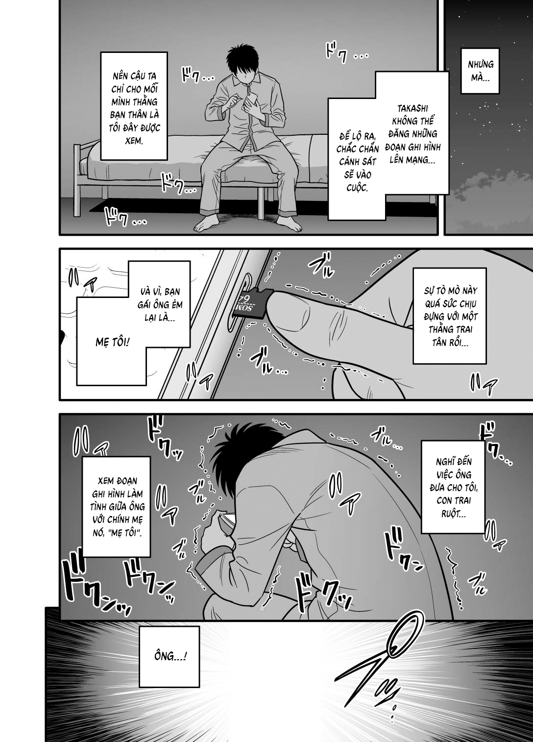 Đọc truyện hentai Vì mẹ tôi trở thành người yêu của bạn tôi - Oneshot