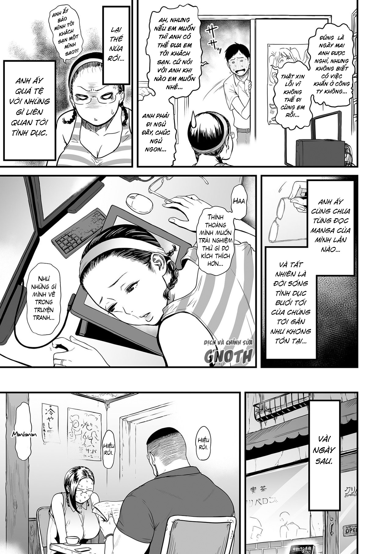 Đọc truyện hentai It’s Not a Fantasy That The Female Erotic Mangaka Is a Pervert - Chap 1