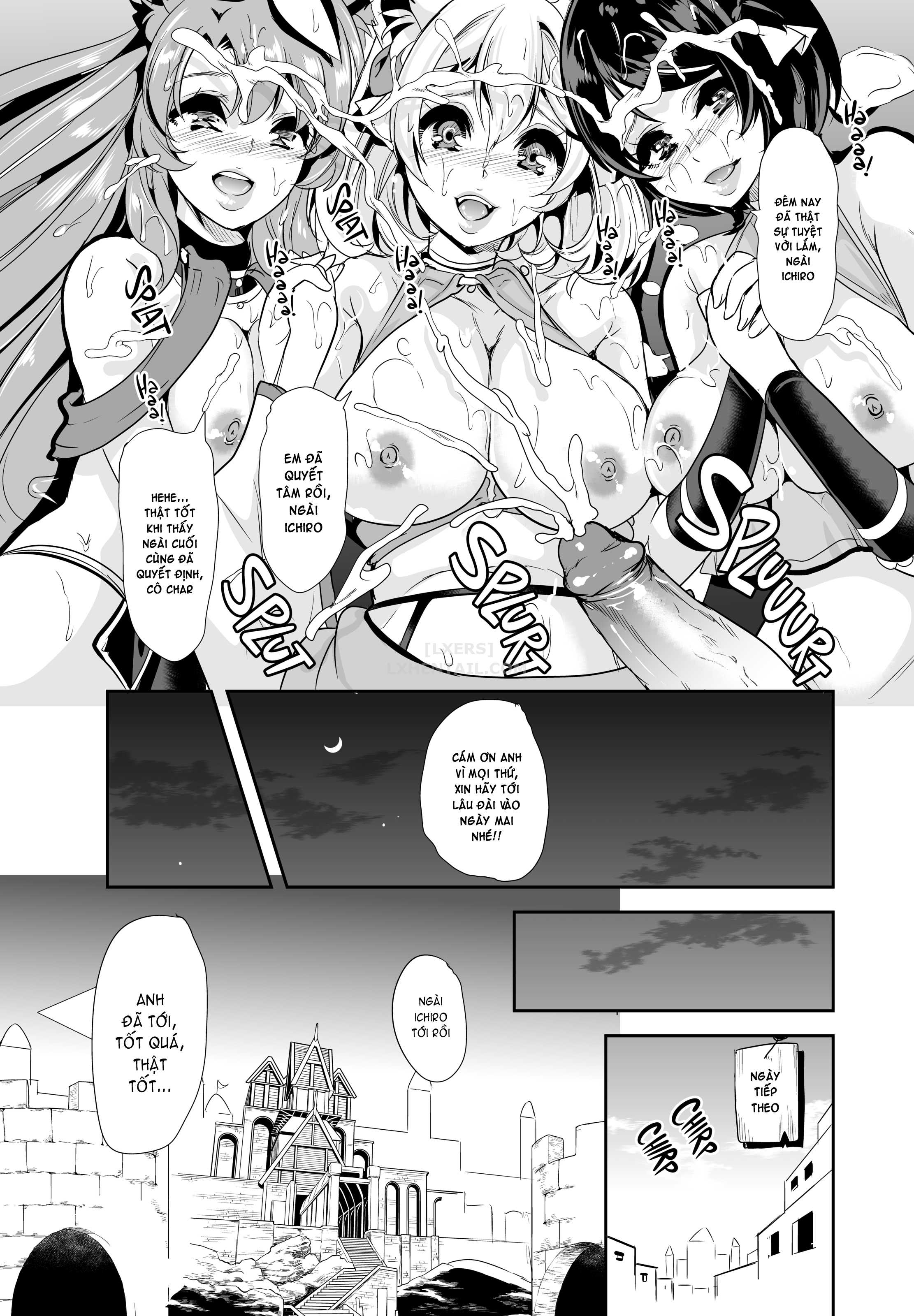 Đọc truyện hentai My Harem in Another World Collection - Chap 3 - Heat in Cat Country