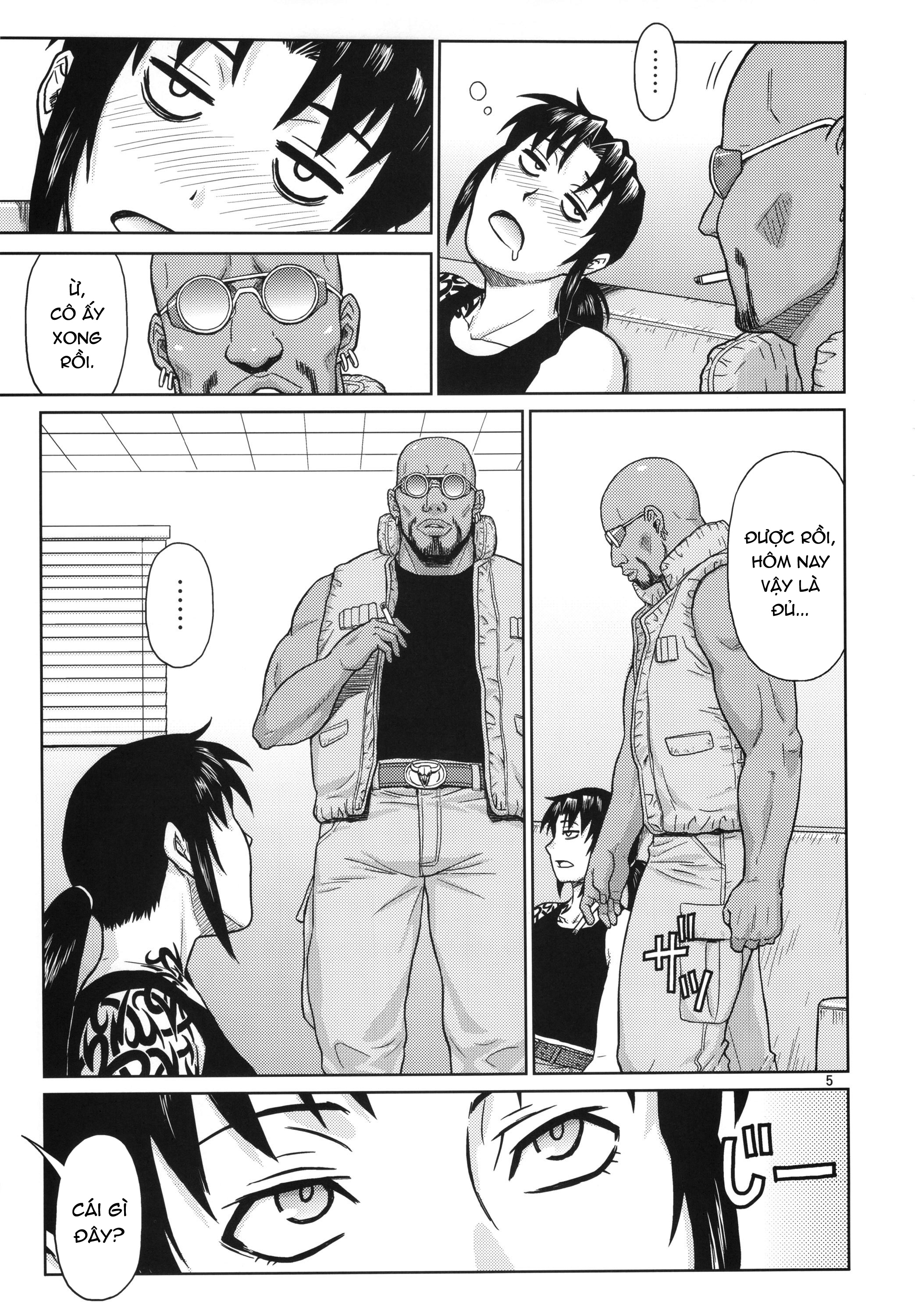Đọc truyện hentai SUPER BIG SIZE! (BLACK LAGOON) - Oneshot
