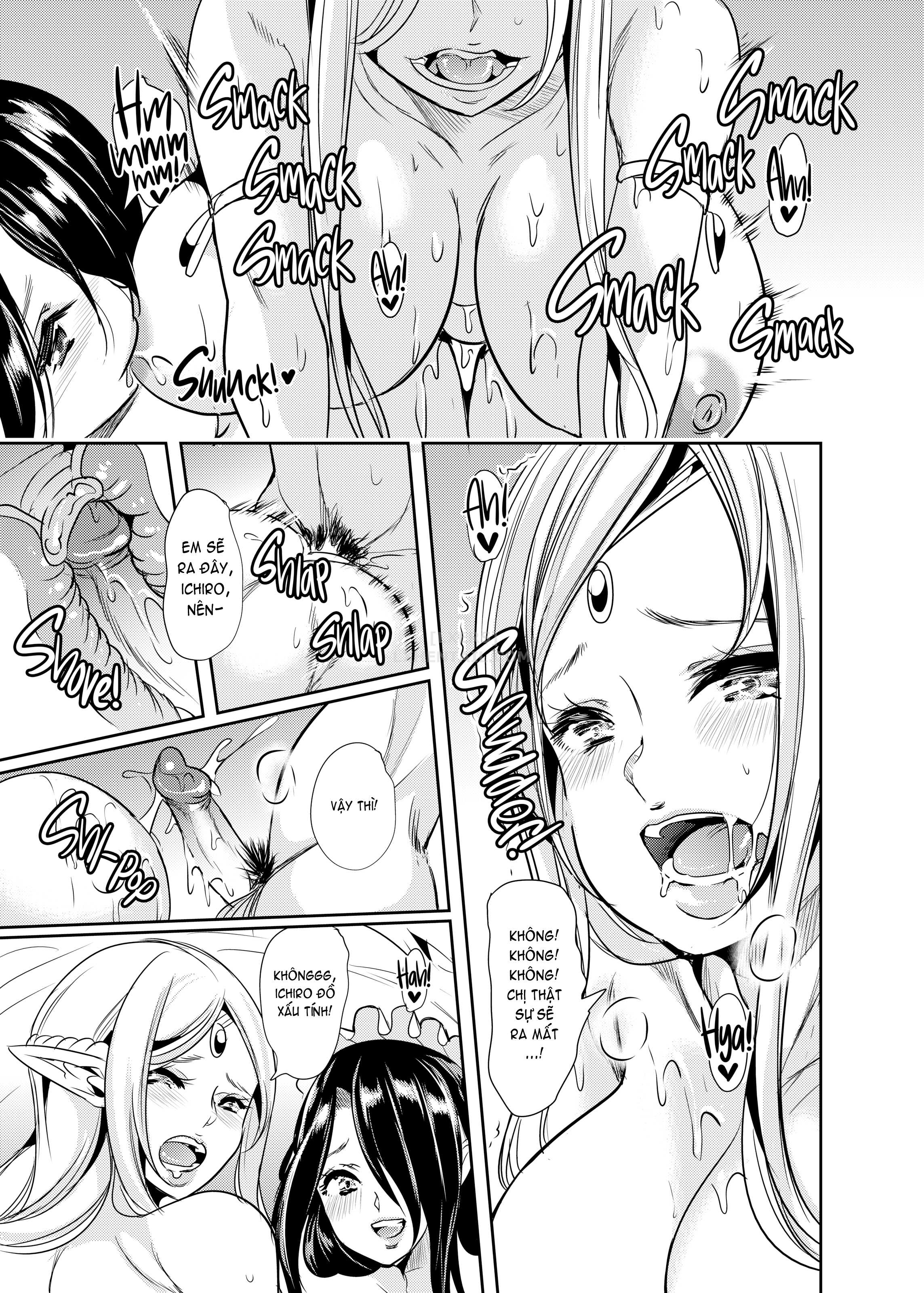 Đọc truyện hentai My Harem in Another World Collection Chap 4 Eight-Way Huge Cat Orgy!
