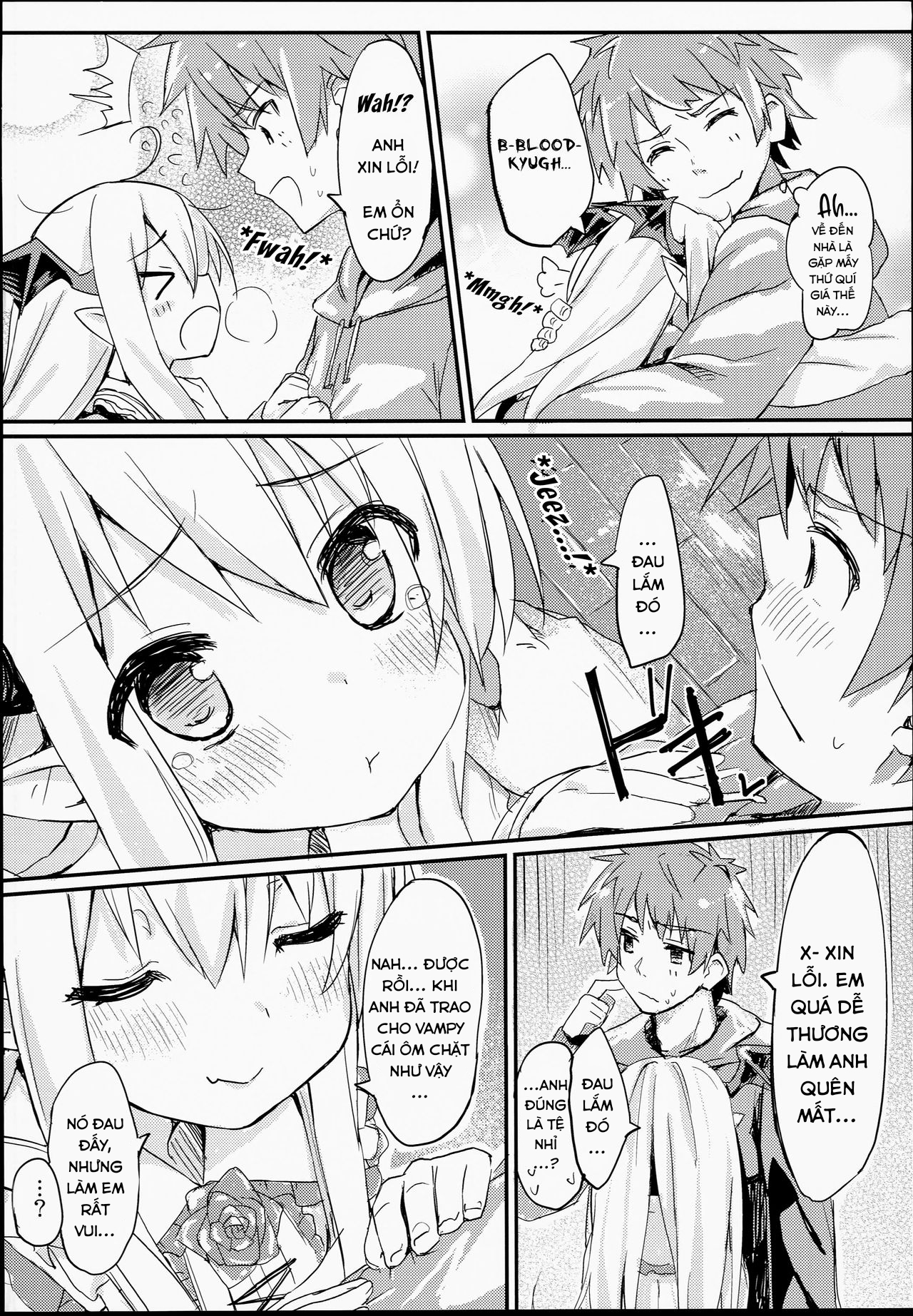 Đọc truyện hentai Vampy-chan Love Love Ecchi Book - Oneshot