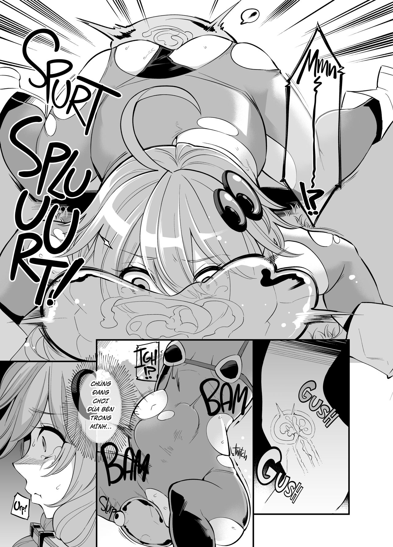 Đọc truyện hentai Yuzuki Yukari In Dragon Quest - Oneshot