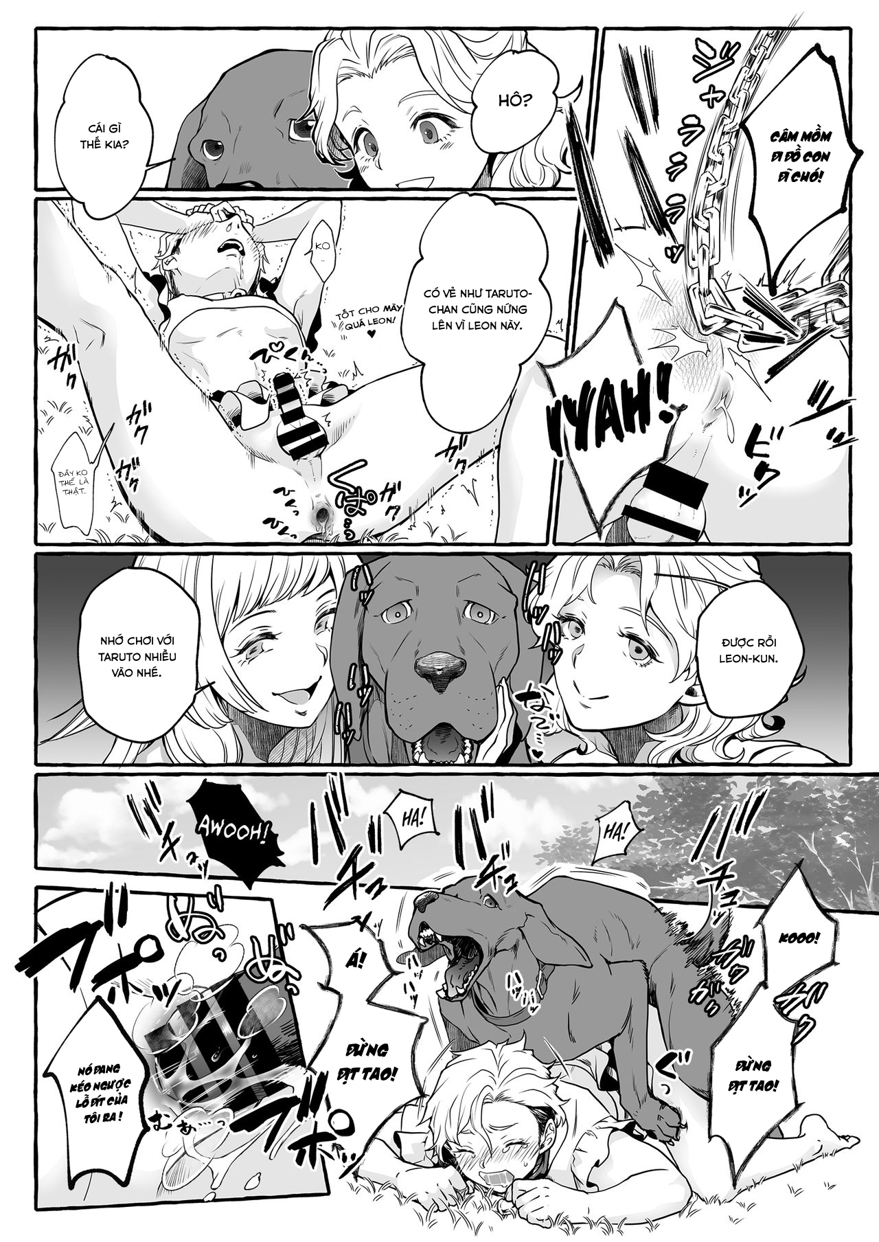 Đọc truyện hentai Osu Inu Ni Metorareta Otoko; ~ Teishuku Na Hanayome Inu No Sodatekata ~ - Oneshot