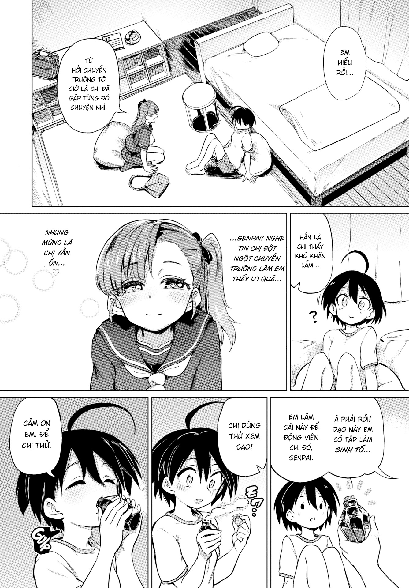 Đọc truyện hentai Furuya-kun & Oguri-san - Chap 4