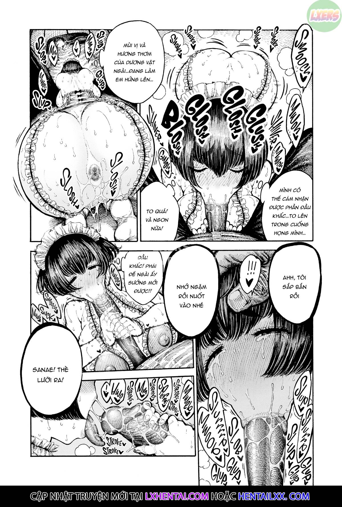Đọc truyện hentai Ngày qua ngày - Chap 8 - Useful Sanae | END