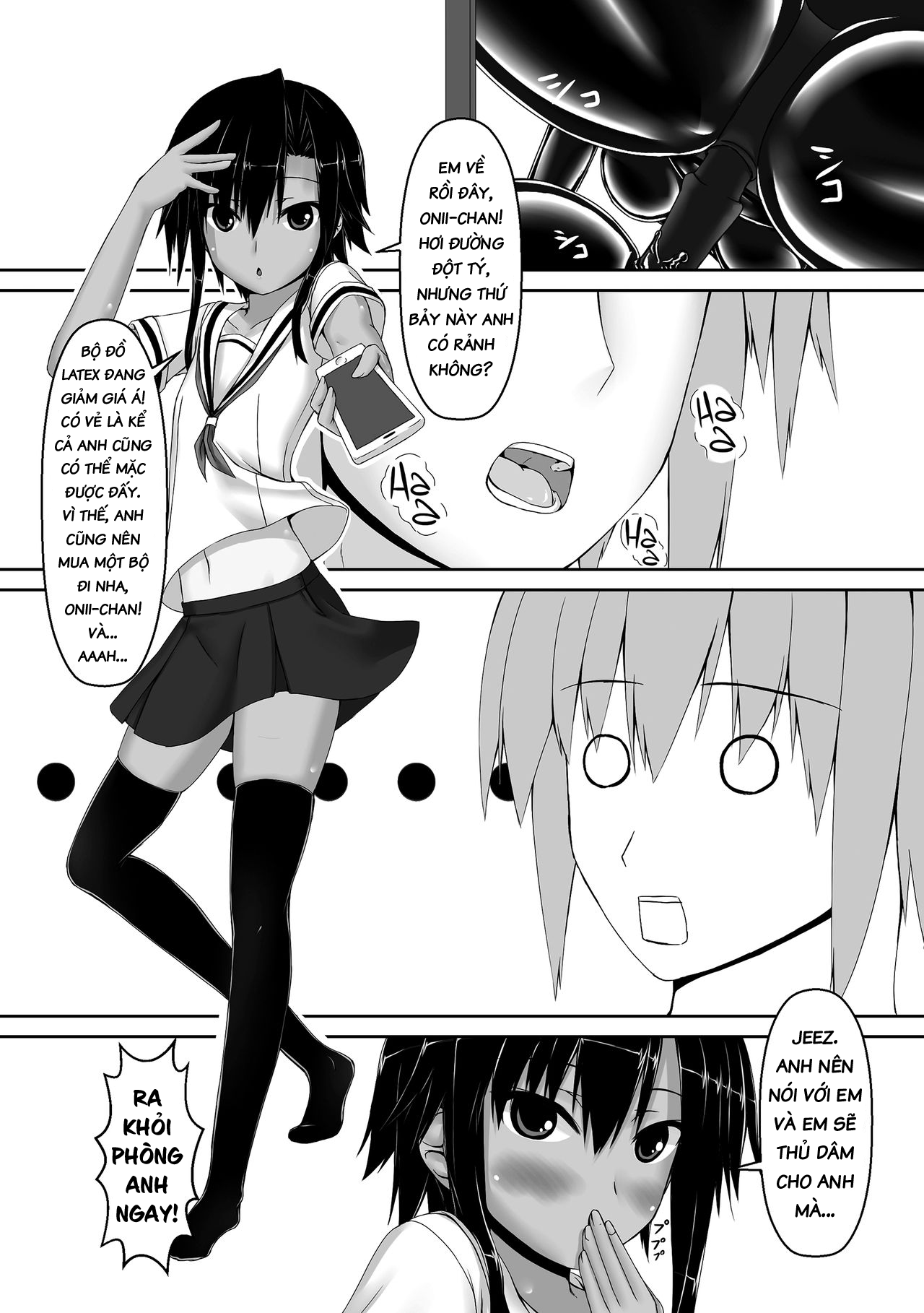 Đọc truyện hentai Kuroneko Choco Ice Chap 2
