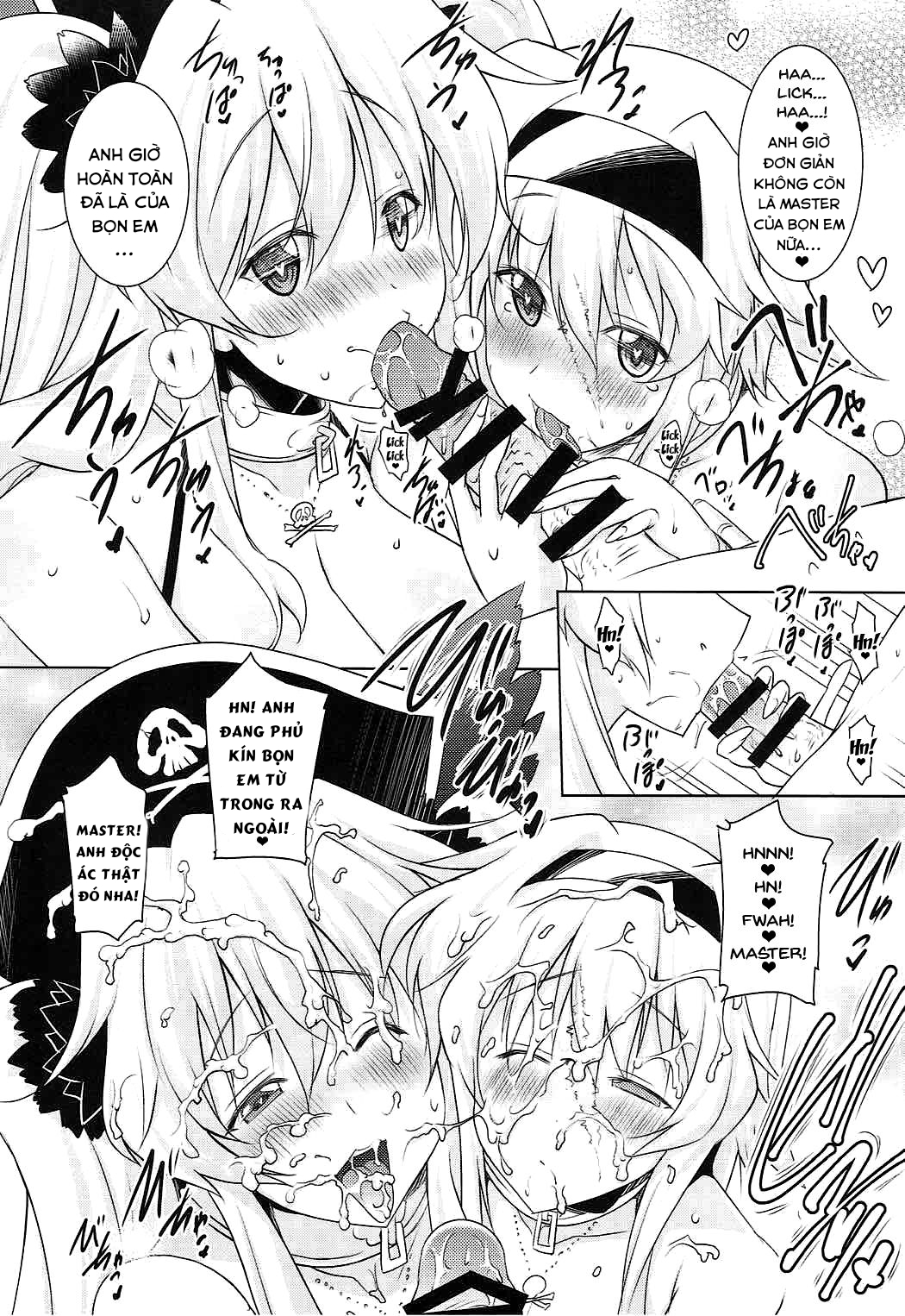 Đọc truyện hentai Anne & Mary to no Nukinuki Seikatsu - Oneshot